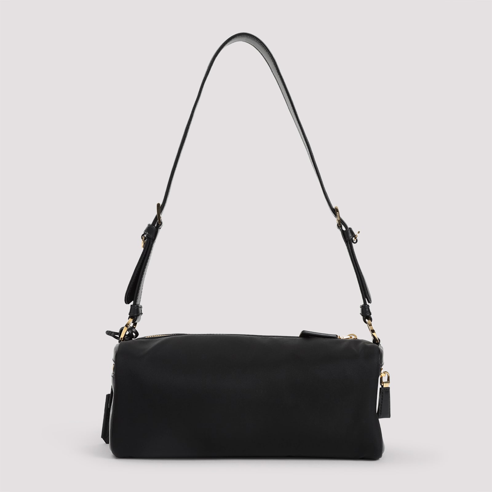 Prada Small Re-nylon Shoulder Bag In Black
