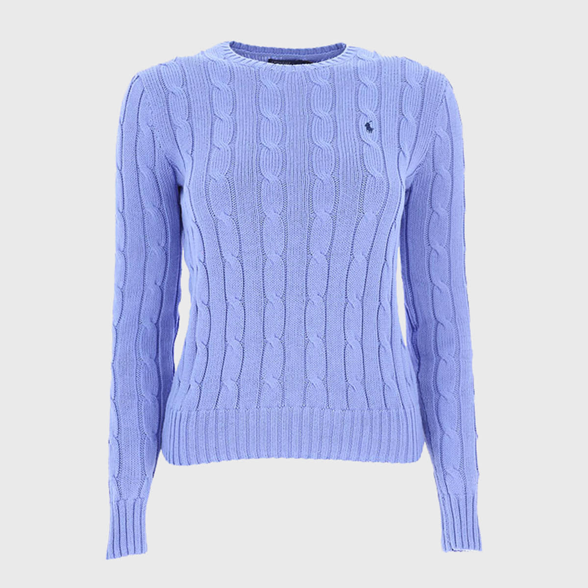 Blue Cotton Knitwear