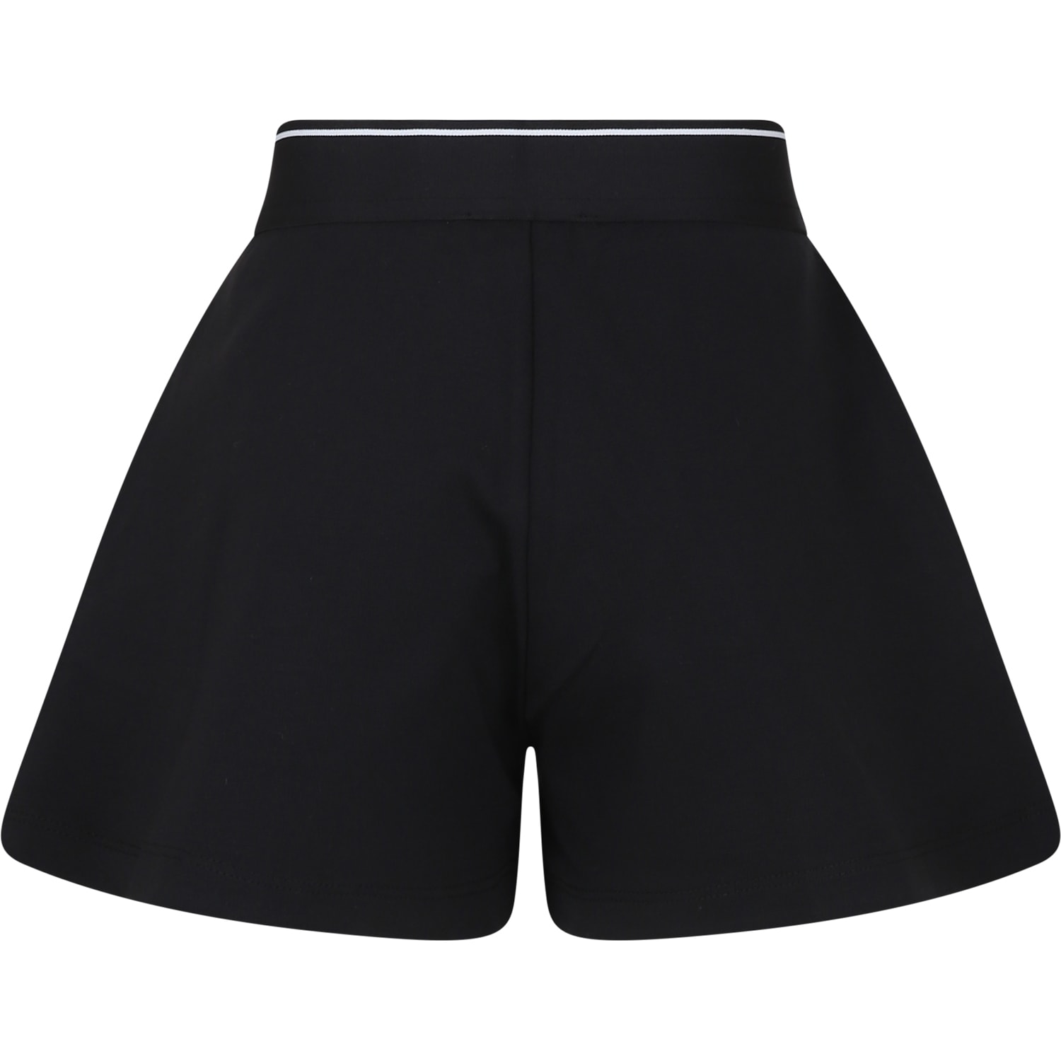 Shop Calvin Klein Black Shorts For Girl With Logo