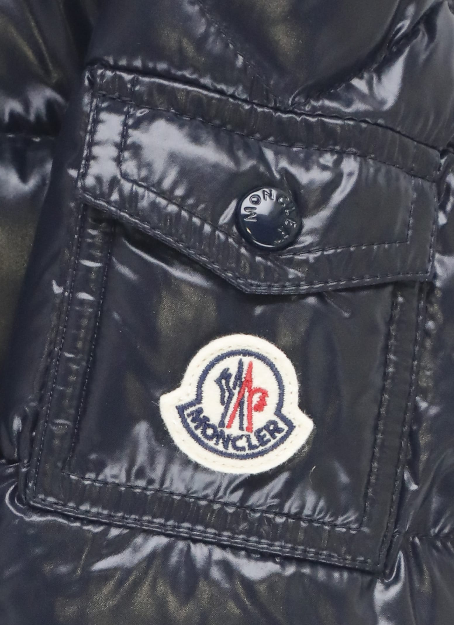 Moncler Maya Down Jacket In Black