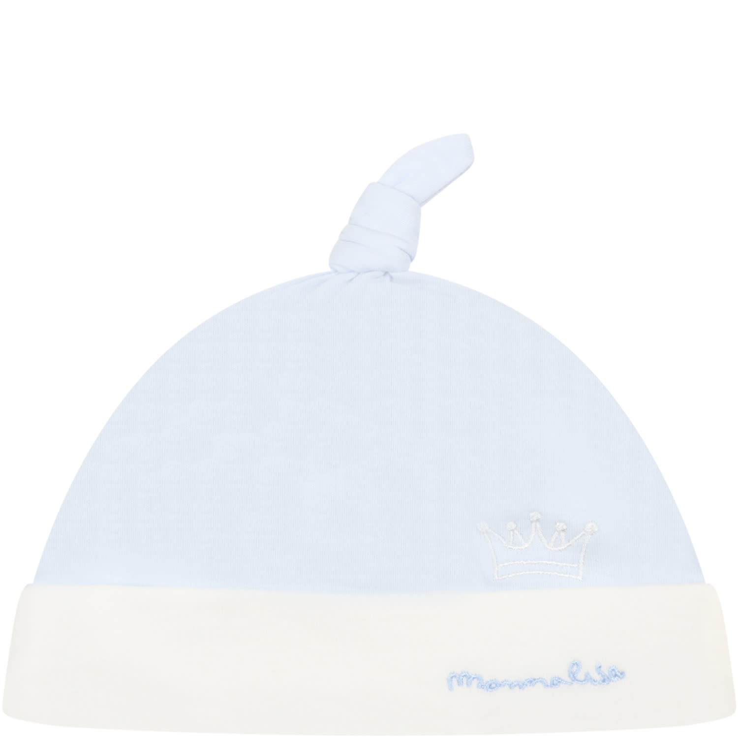 Monnalisa Multicolor Hat For Baby Boy With Logo