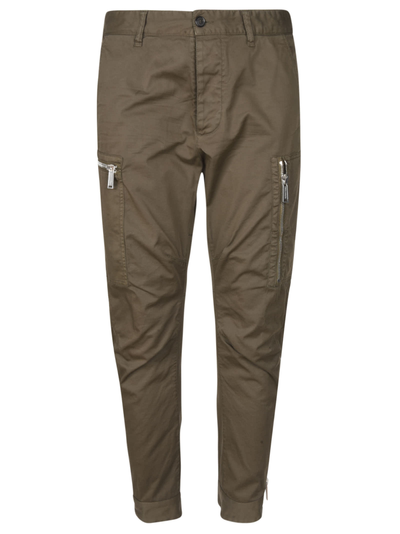DSQUARED2 CROPPED CARGO PANTS,KB0358 S49572710