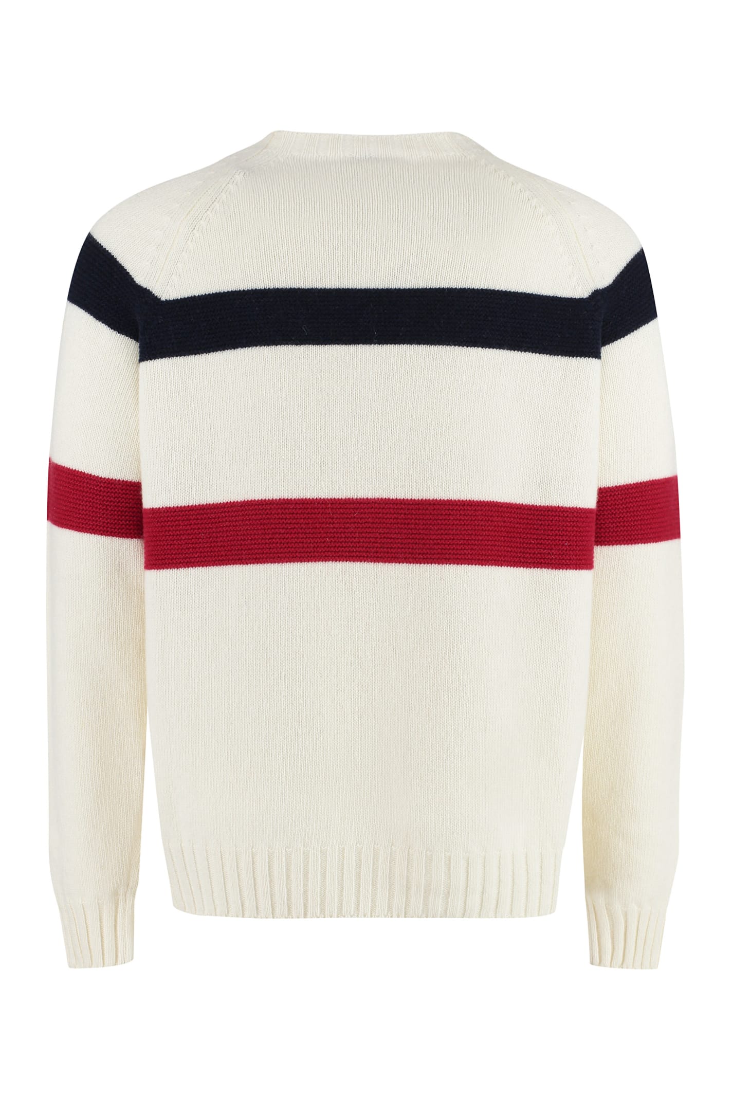 Shop Moncler Genius Wool And Cashmere Sweater In Multicolor