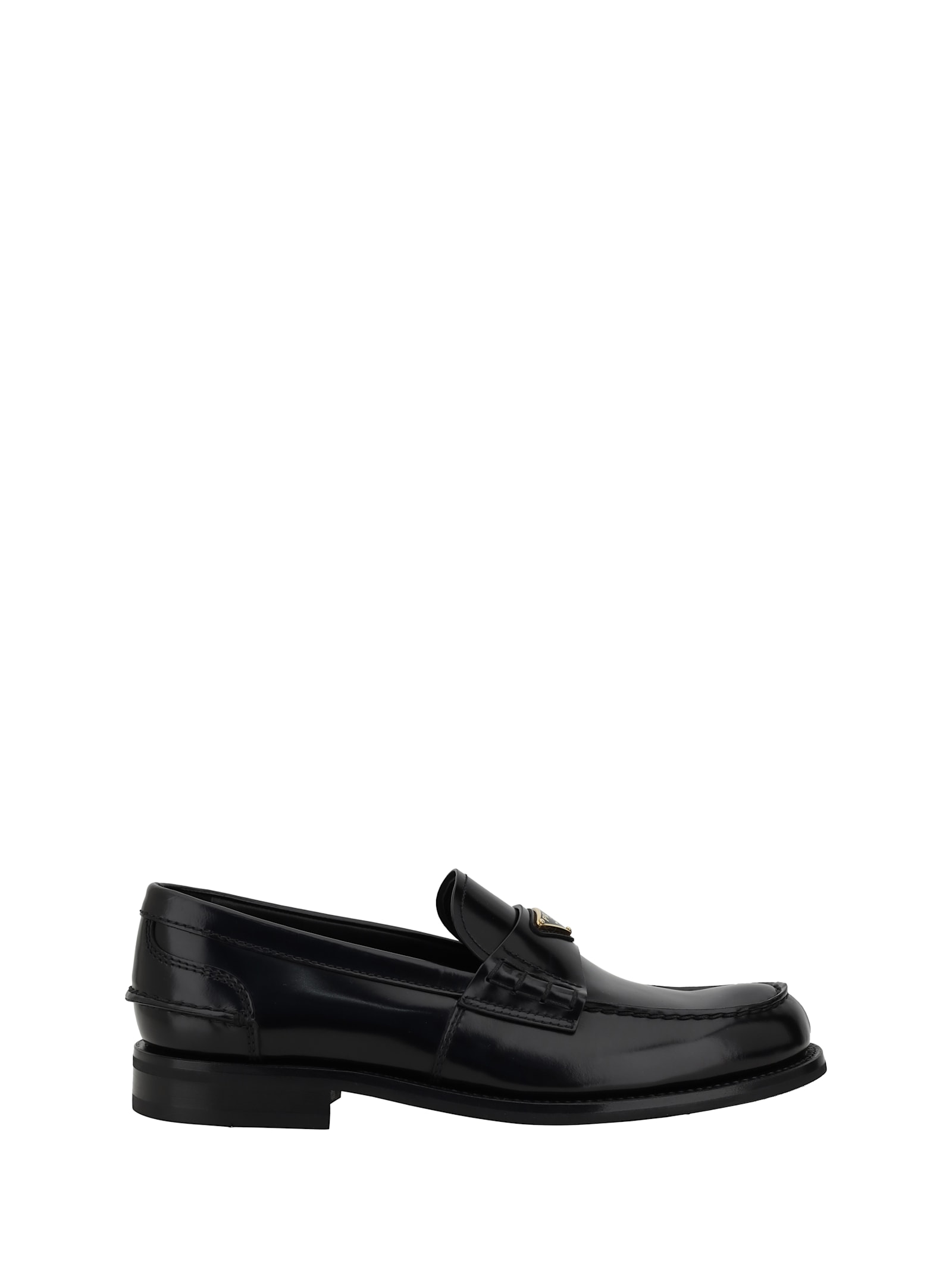 Triangular Plaque Loafers