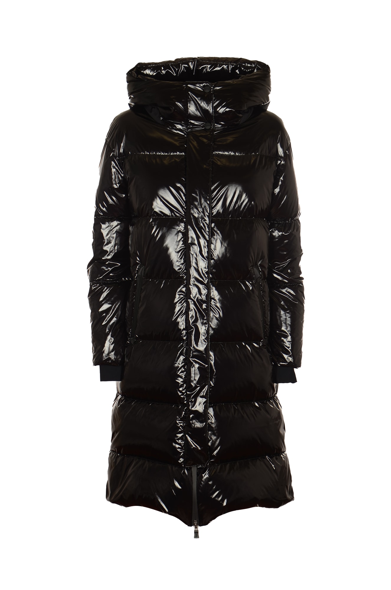 Herno Coats Black In Black