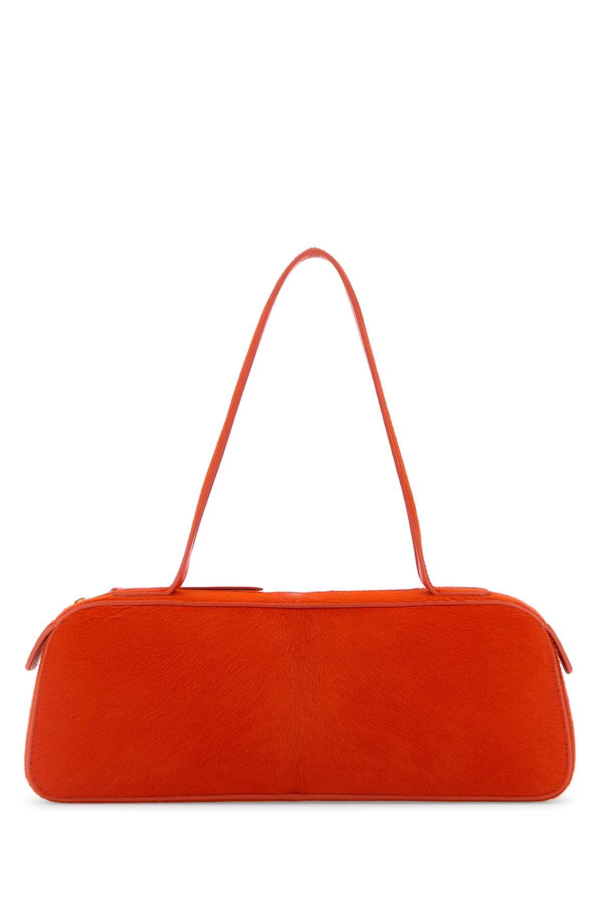 Khaite Borsa A Spalla Simona In Cavallino Arancione Donna