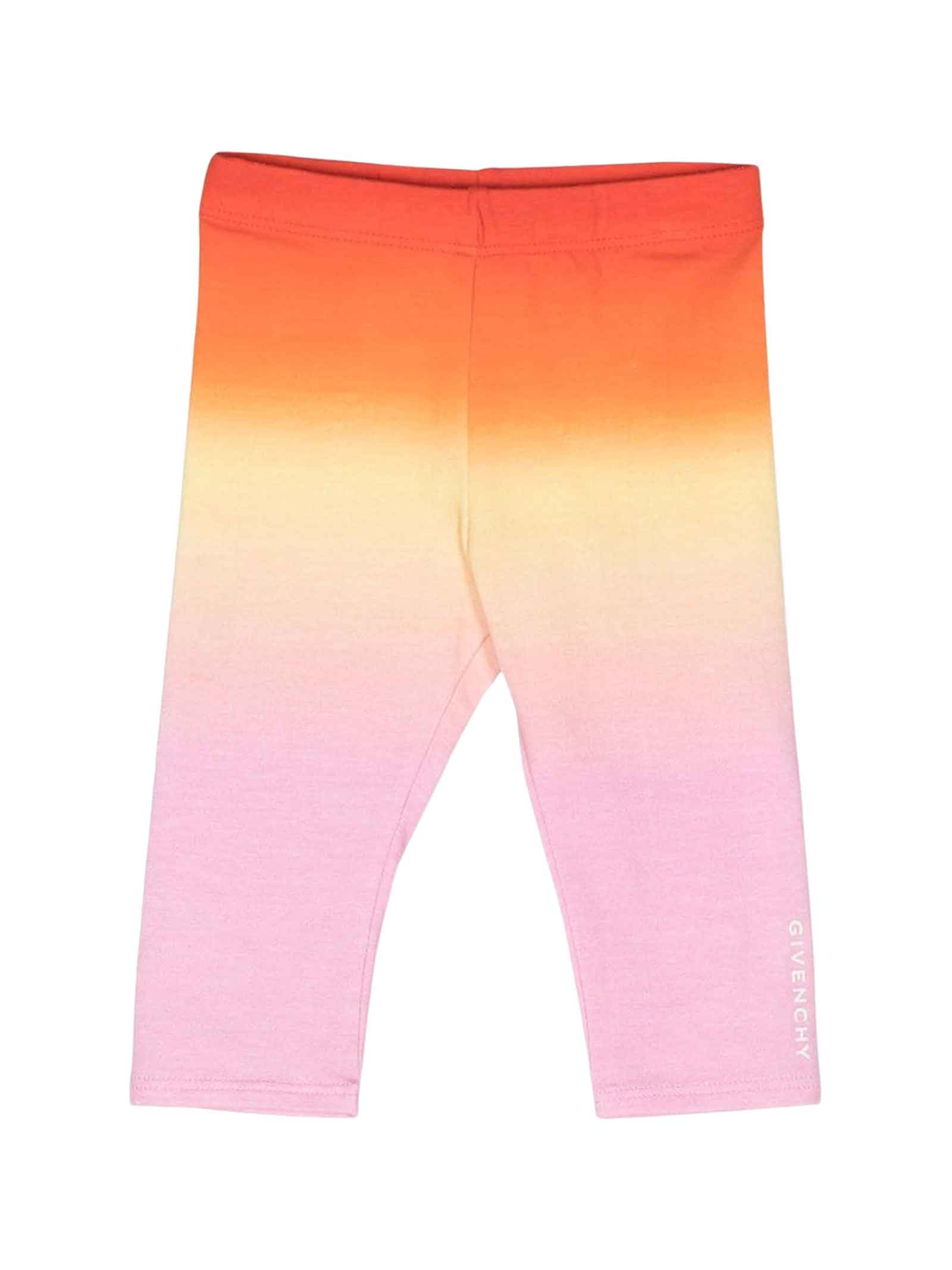 GIVENCHY MULTICOLOR LEGGINGS BABY GIRL