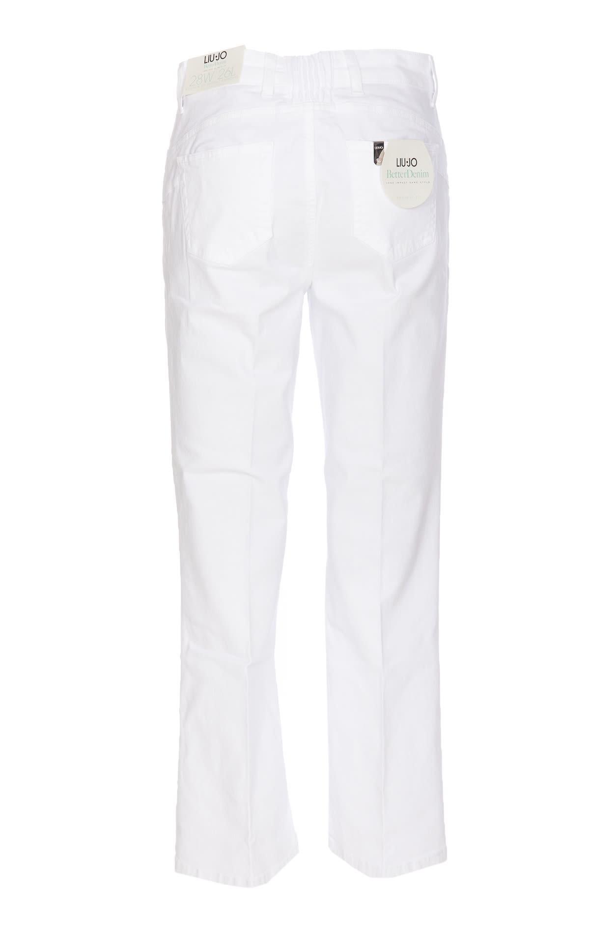 Shop Liu •jo Denim Jeans In White