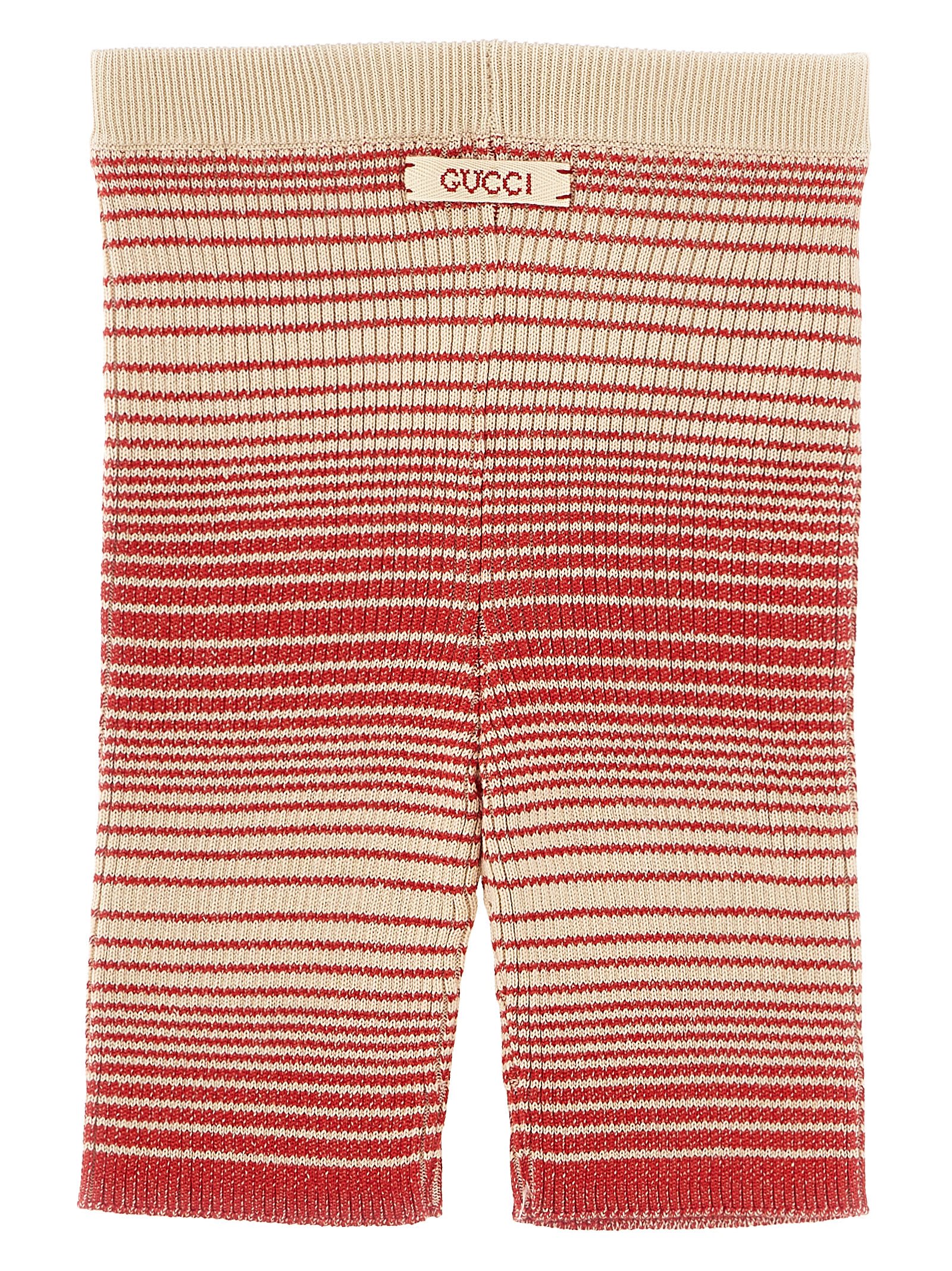 Shop Gucci Striped Bermuda Shorts In Multicolor