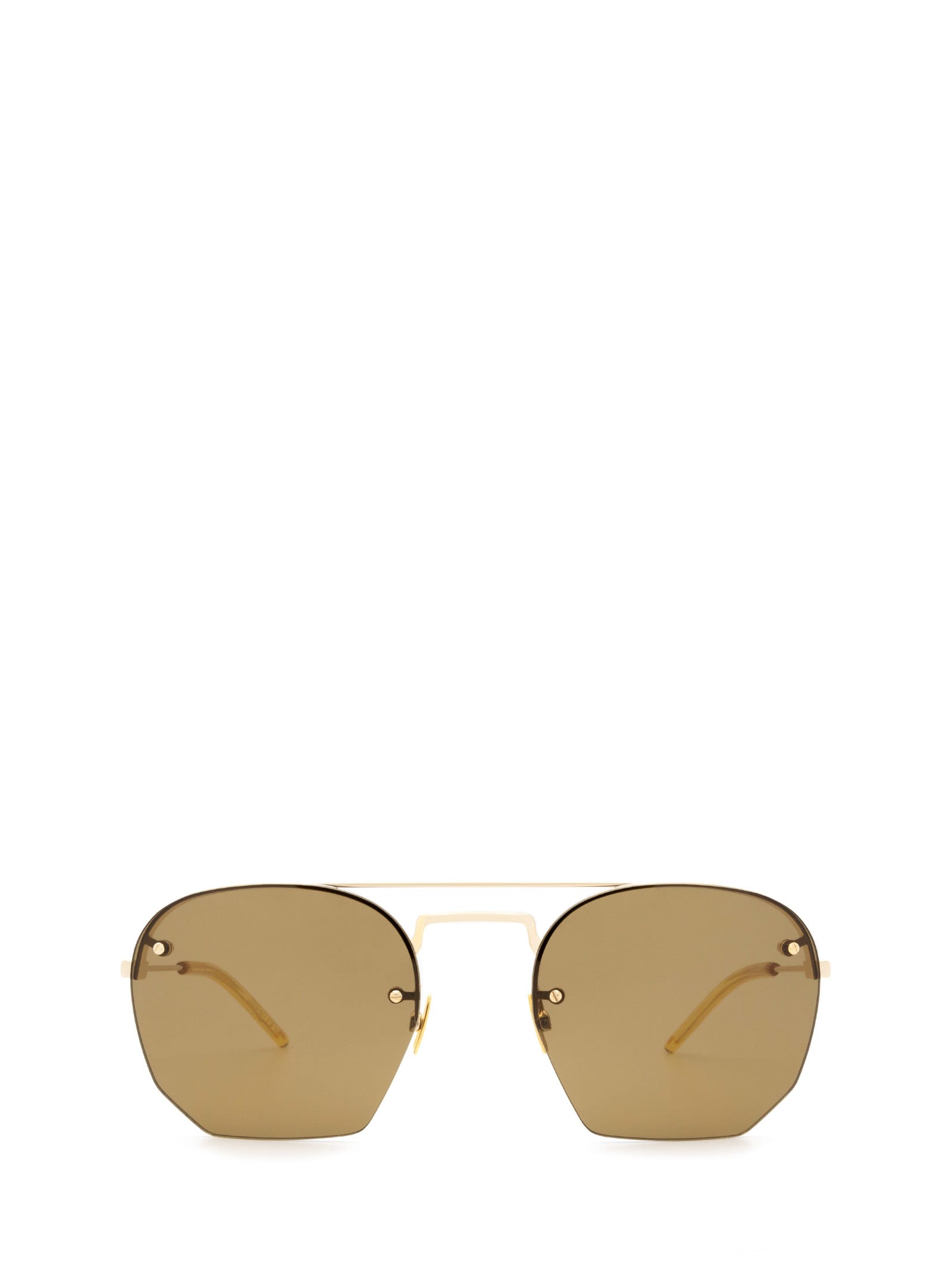 Saint Laurent Saint Laurent Sl 422 Gold Sunglasses