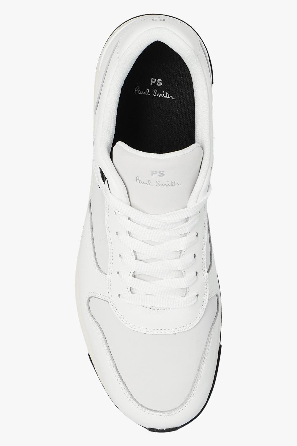 Shop Paul Smith Ware Sneakers In White