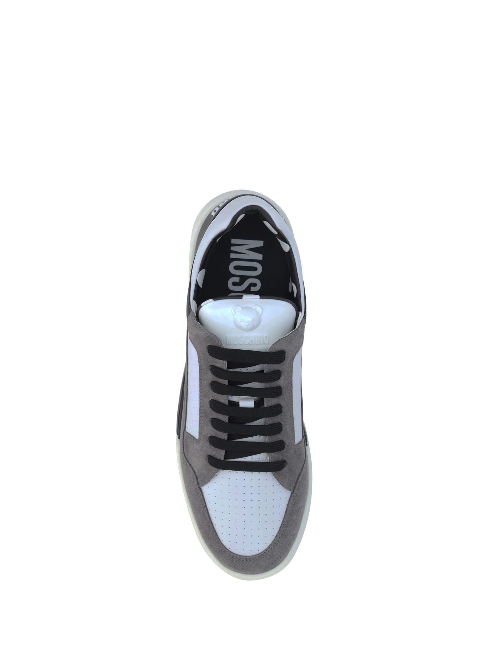 Shop Moschino Sneakers In Multicolour