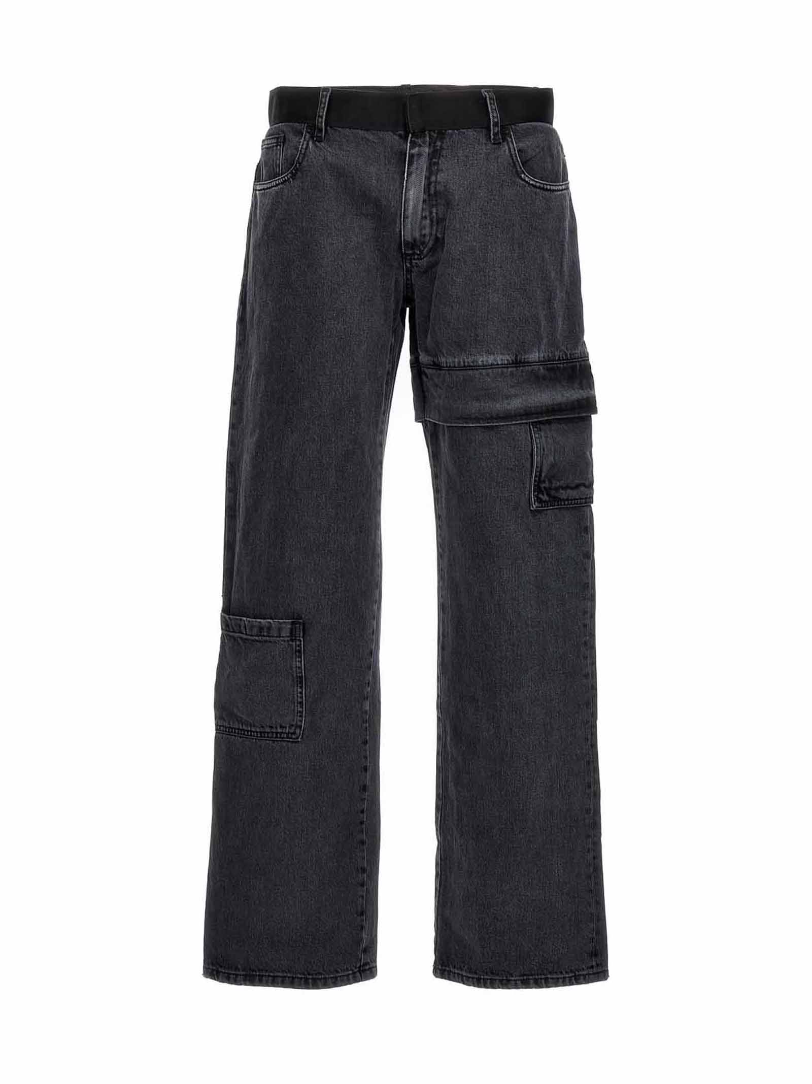 Alyx Jeans Oversized Cargo In Black | ModeSens