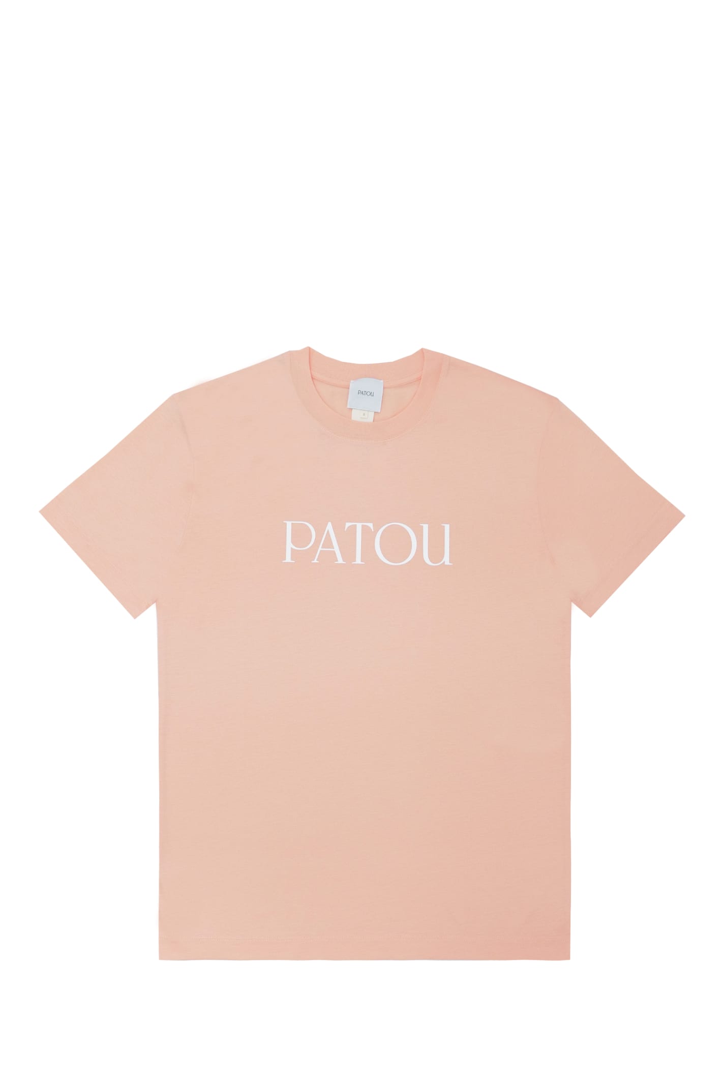 Pastel Orange Cotton T-shirt