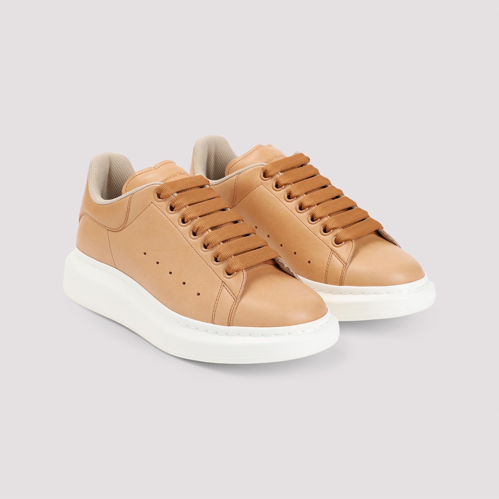 Alexander Mcqueen Sneakers In Brown