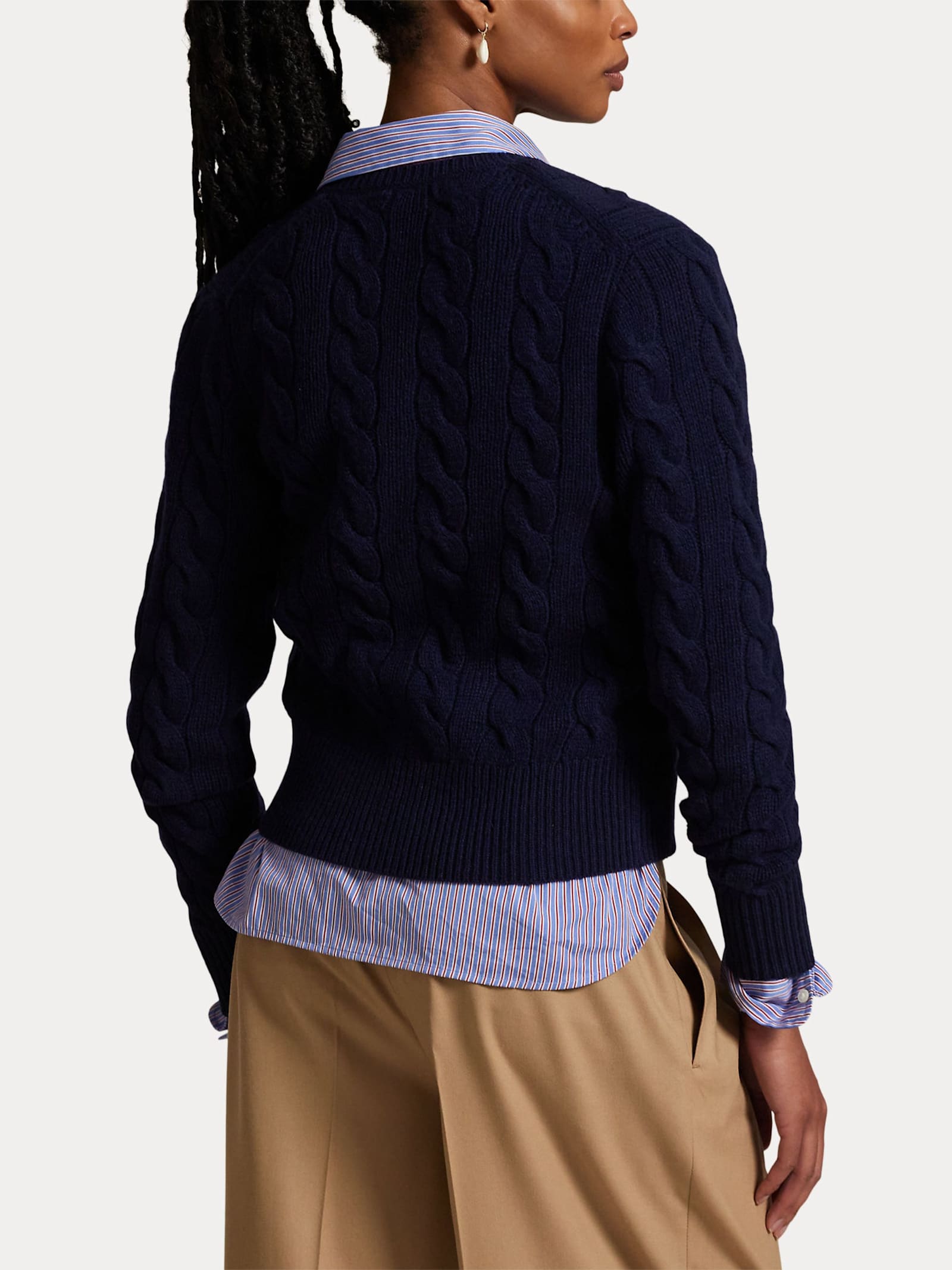 Ralph Lauren Cardigan In Blue