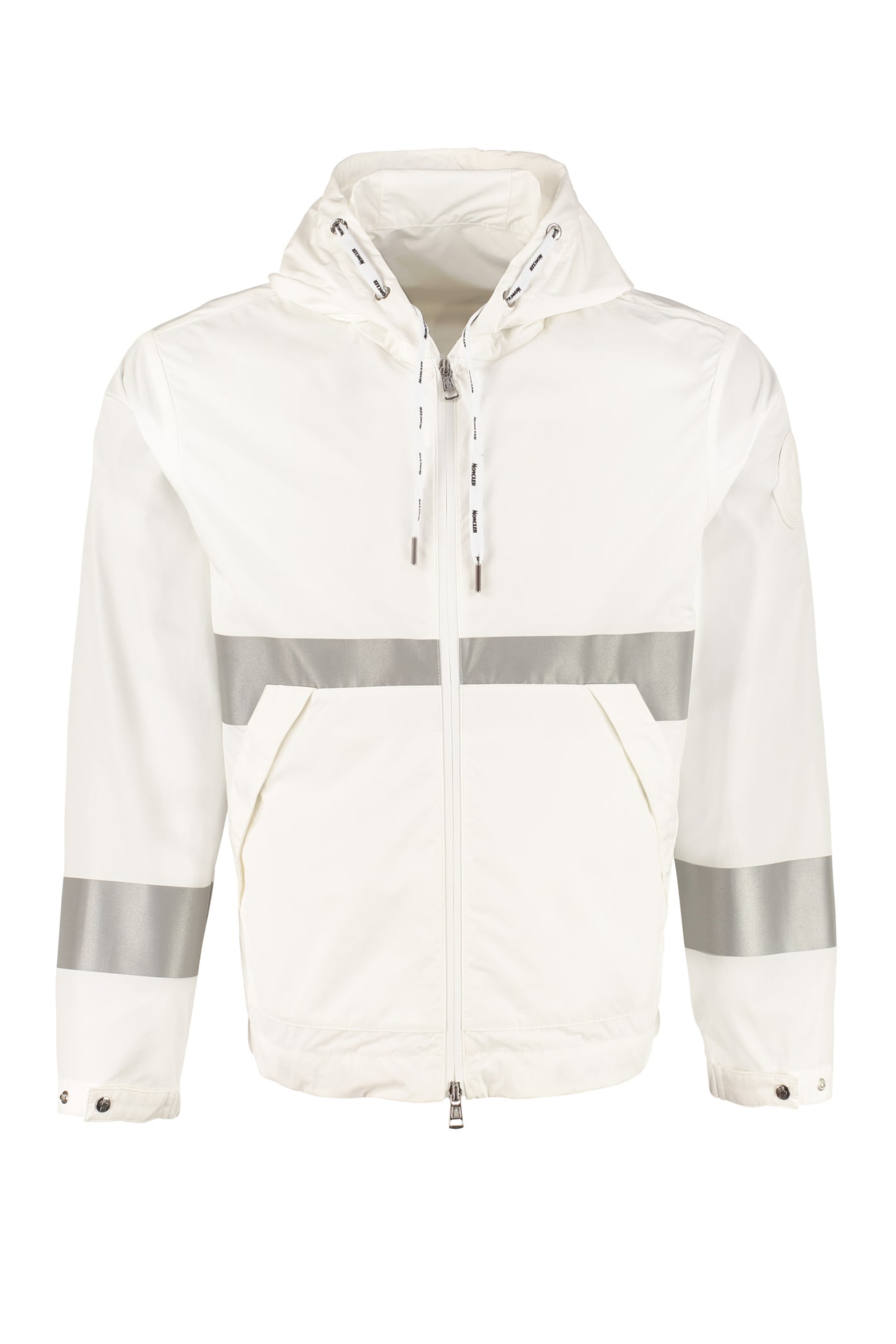 MONCLER ADOUR HOODED TECHNO JACKET,11238074