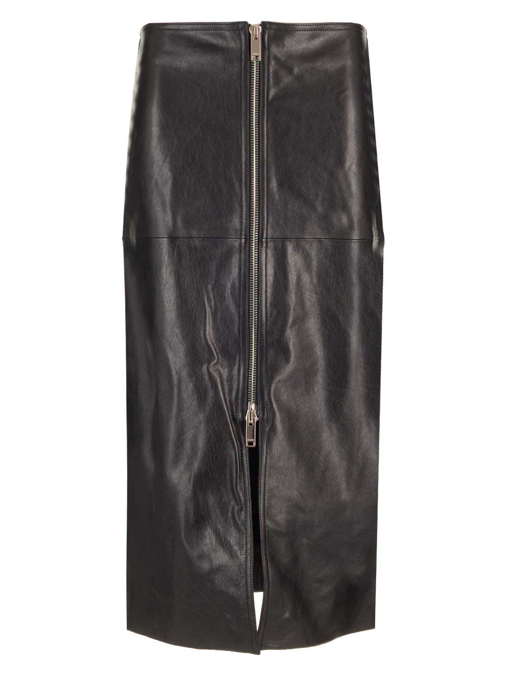 Shop Isabel Marant Ediaz Midi Skirt In Black