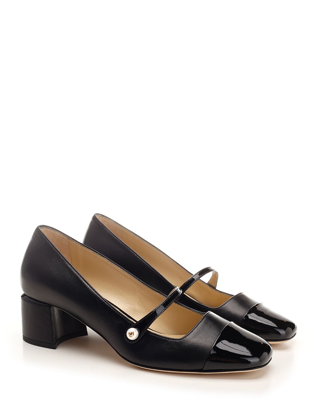 Shop Jimmy Choo Decolleté Elisa In Black