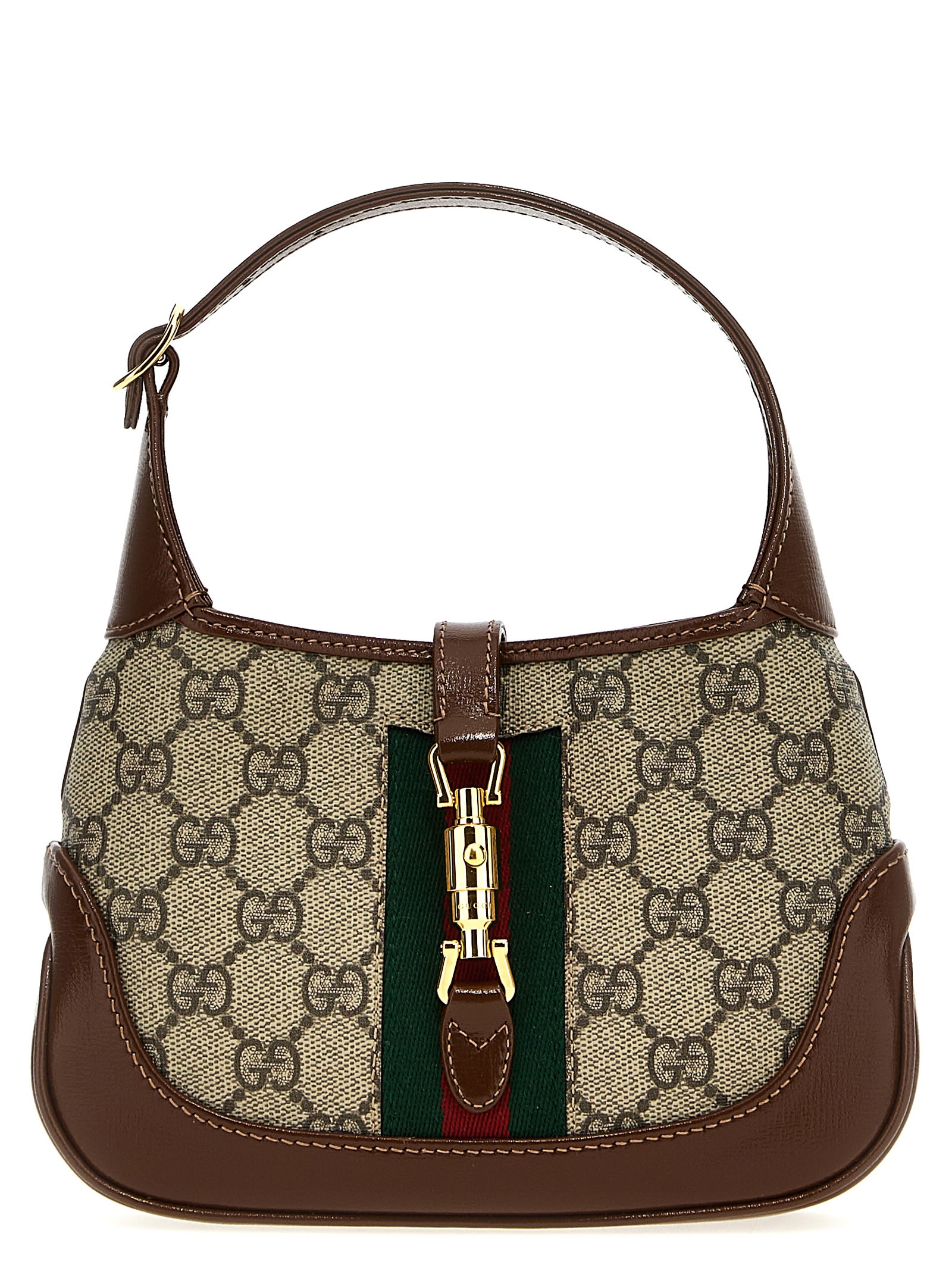 Gucci Jackie 1961 Mini Crossbody Bag In Brown