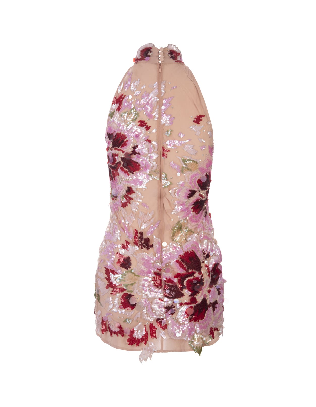 Shop Amen Orchid Mini Dress In Pink