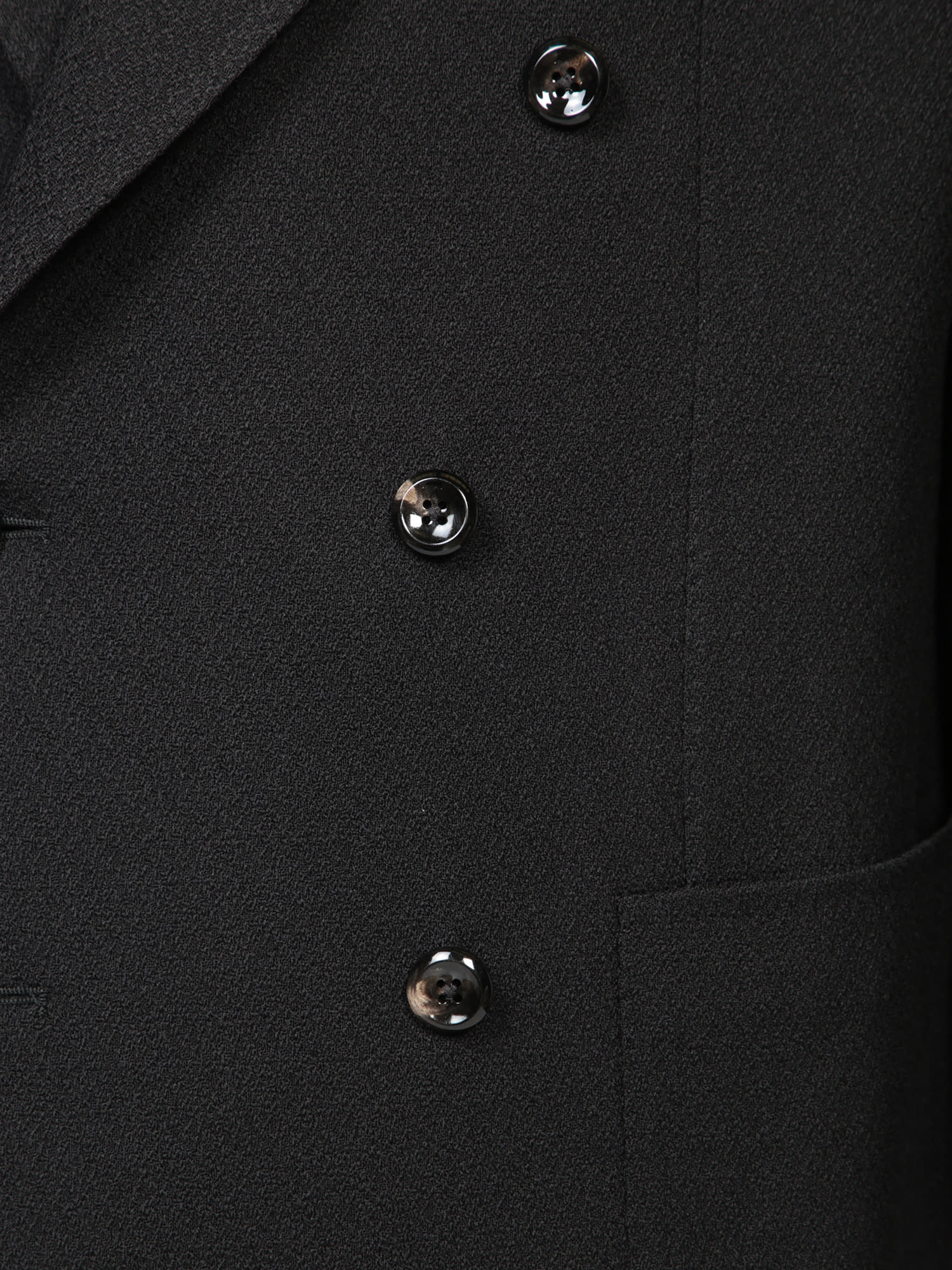 Shop Tagliatore Double-breasted Jacket In Black