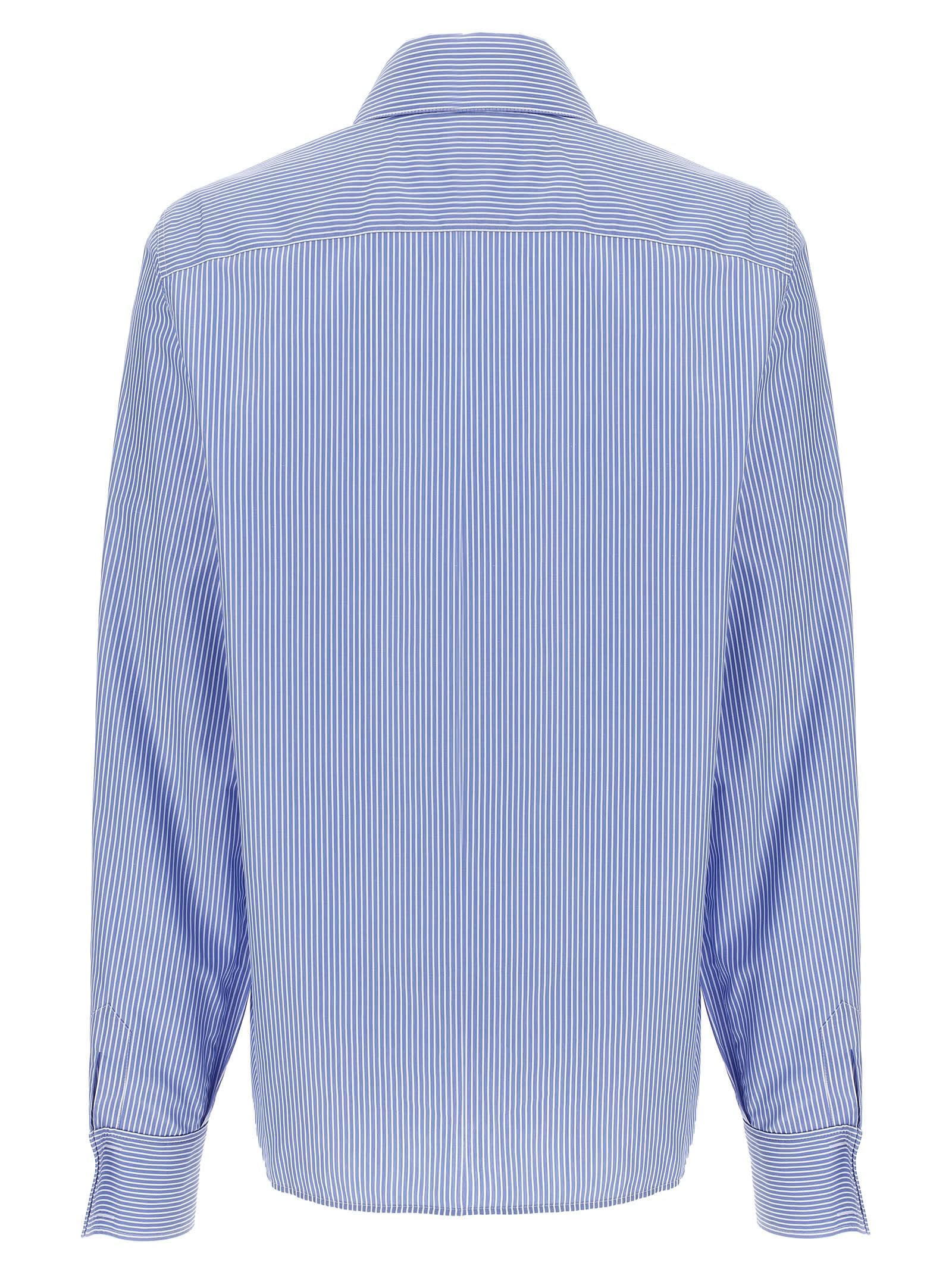 Saint Laurent Cassandre Shirt And Blouse Light Blue