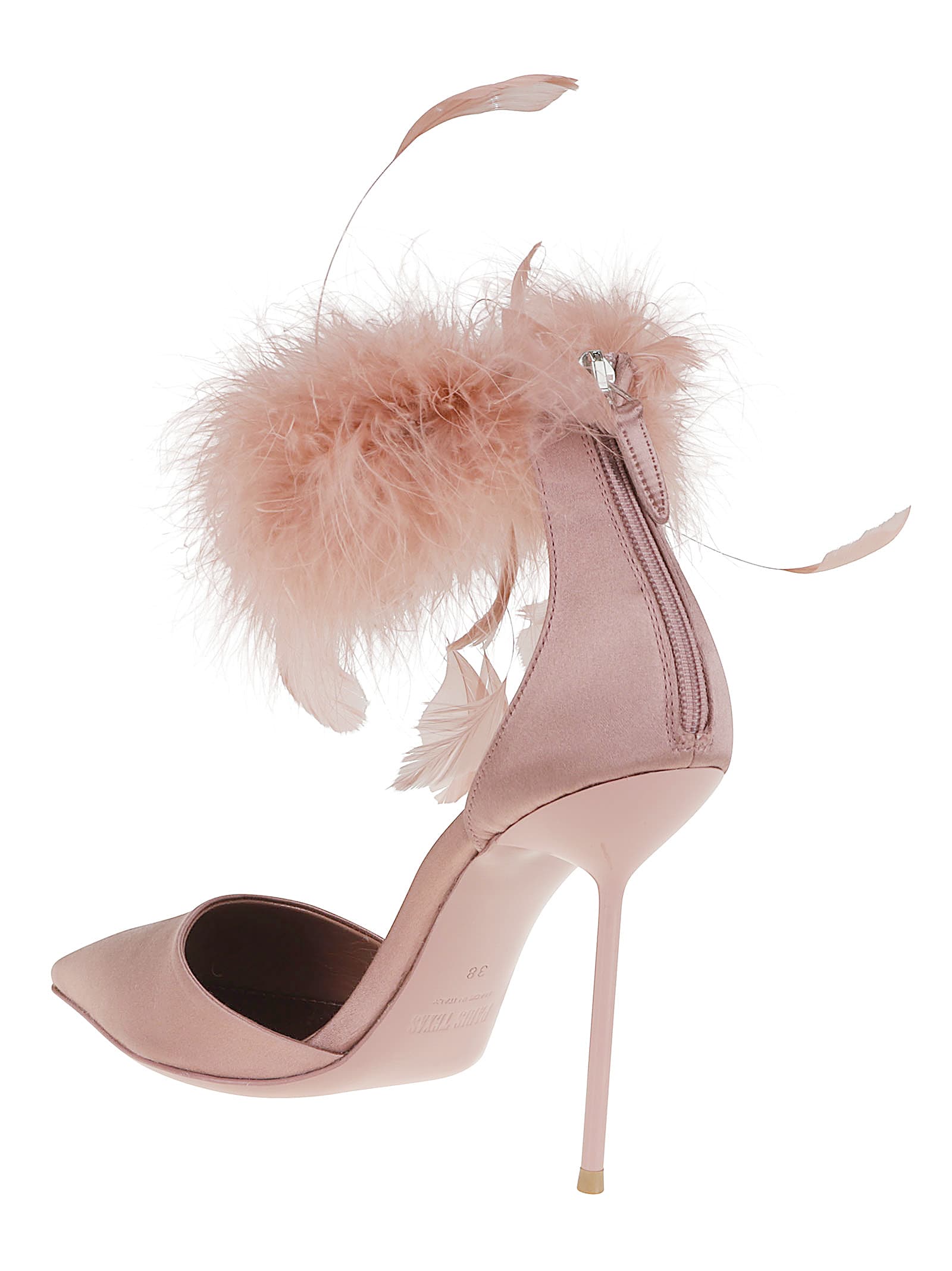 Paris Texas Lidia Featherankle Strap 105 In Dark Phard