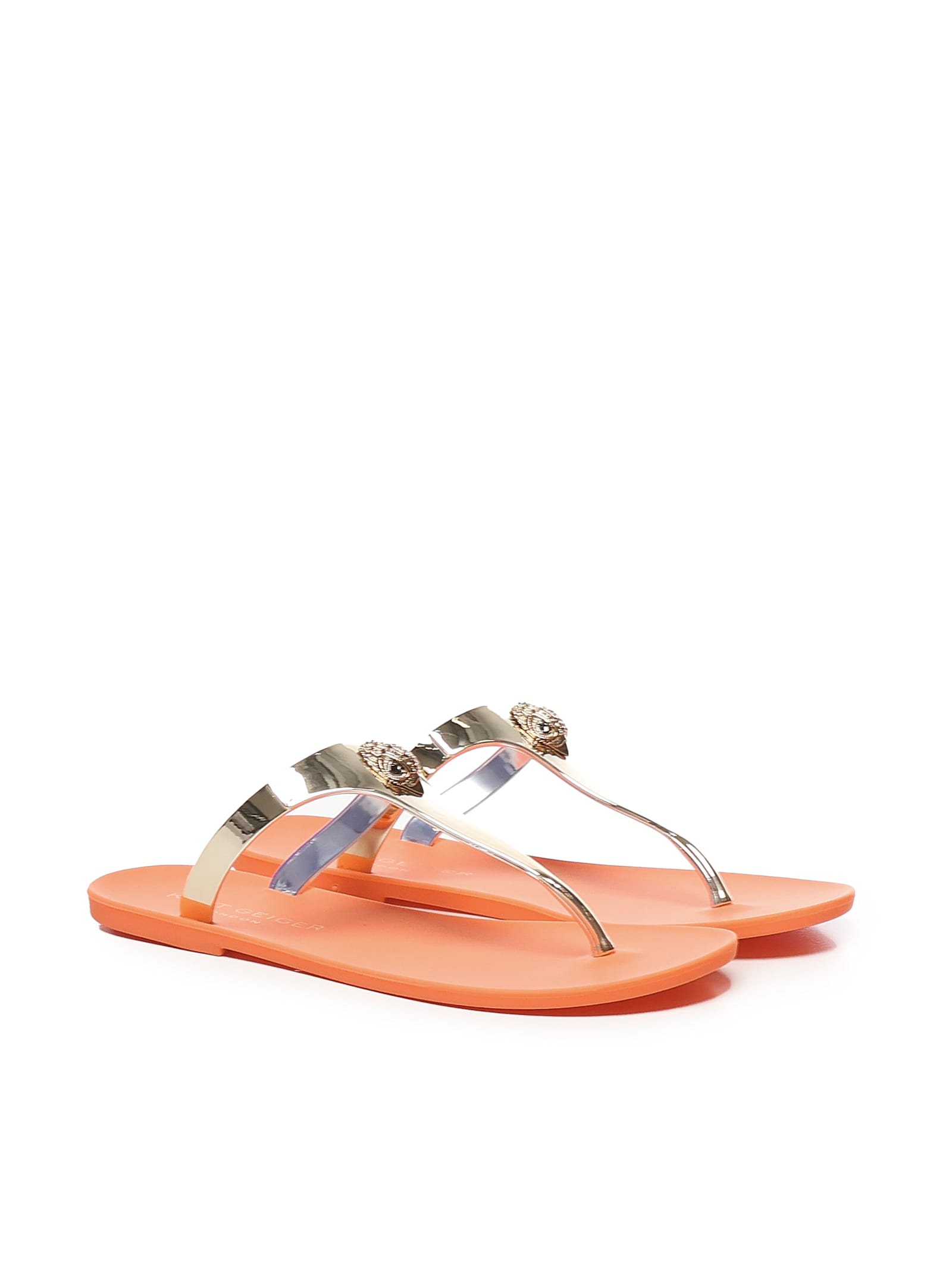 KURT GEIGER MADDISON T-BAR FLIP FLOPS