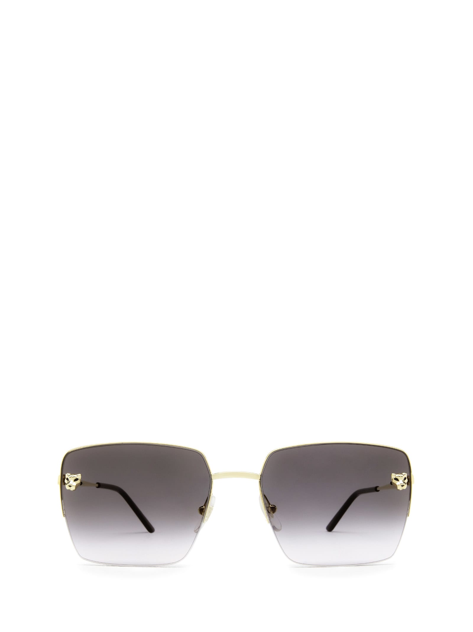 Cartier Eyewear Ct0333s Gold Sunglasses