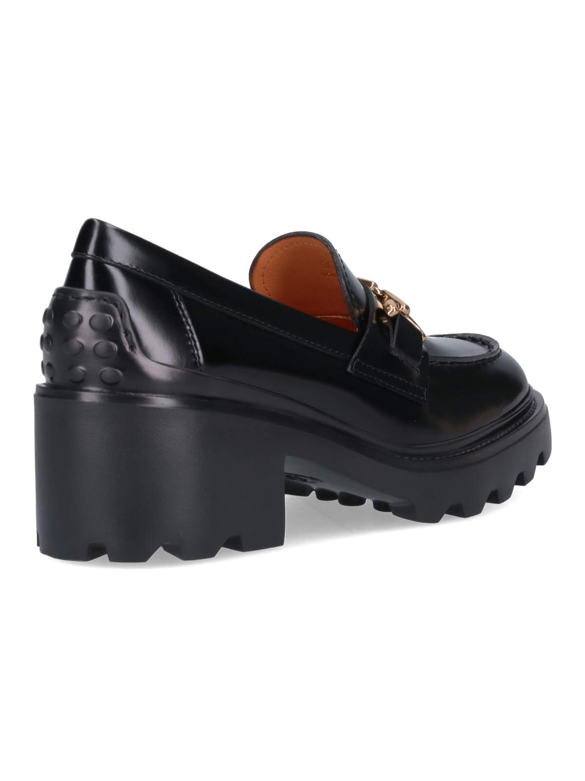 Shop Tod's Platform Loafers In Black