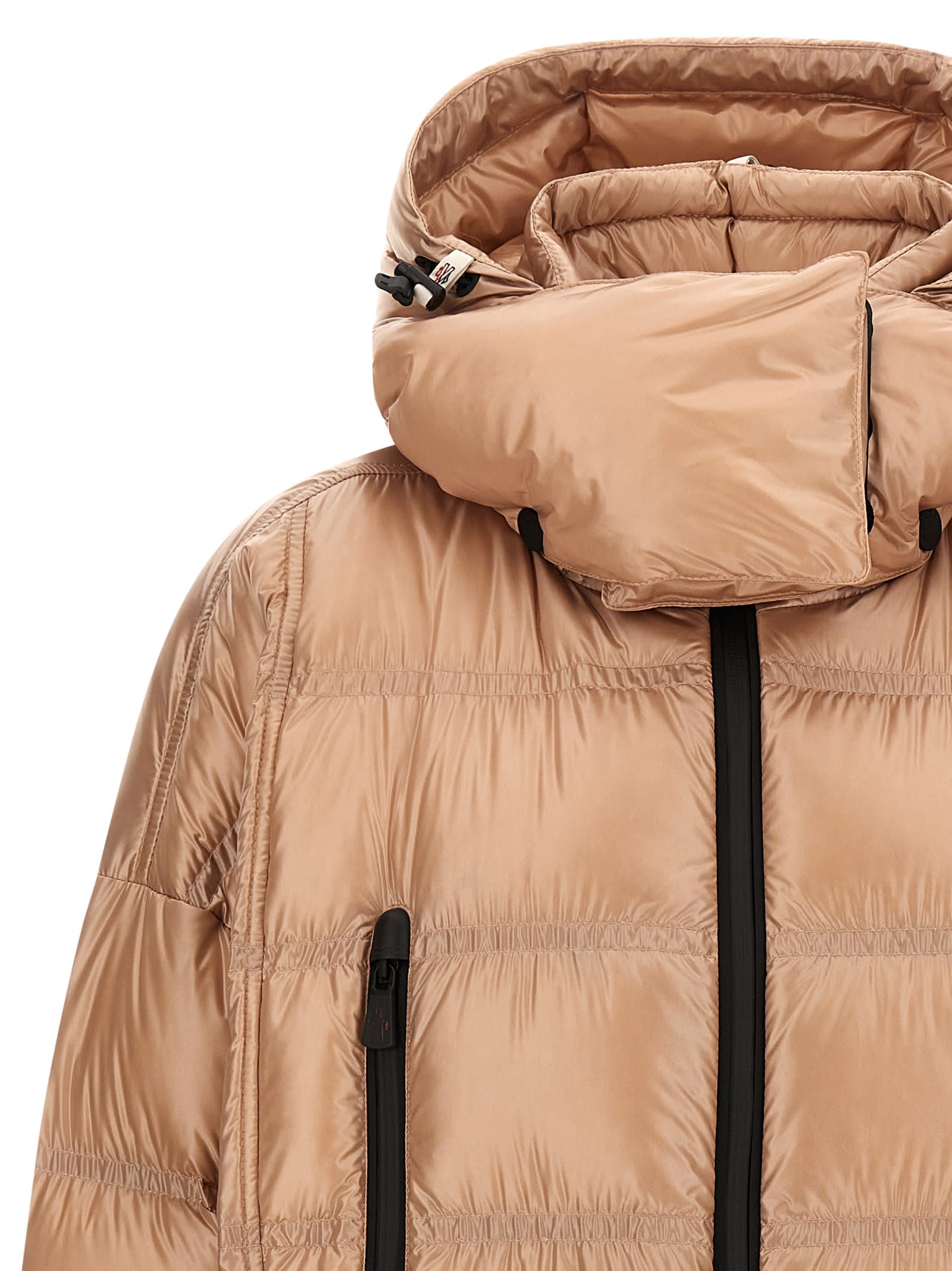 Moncler Rochelairs Down Jacket In Brown