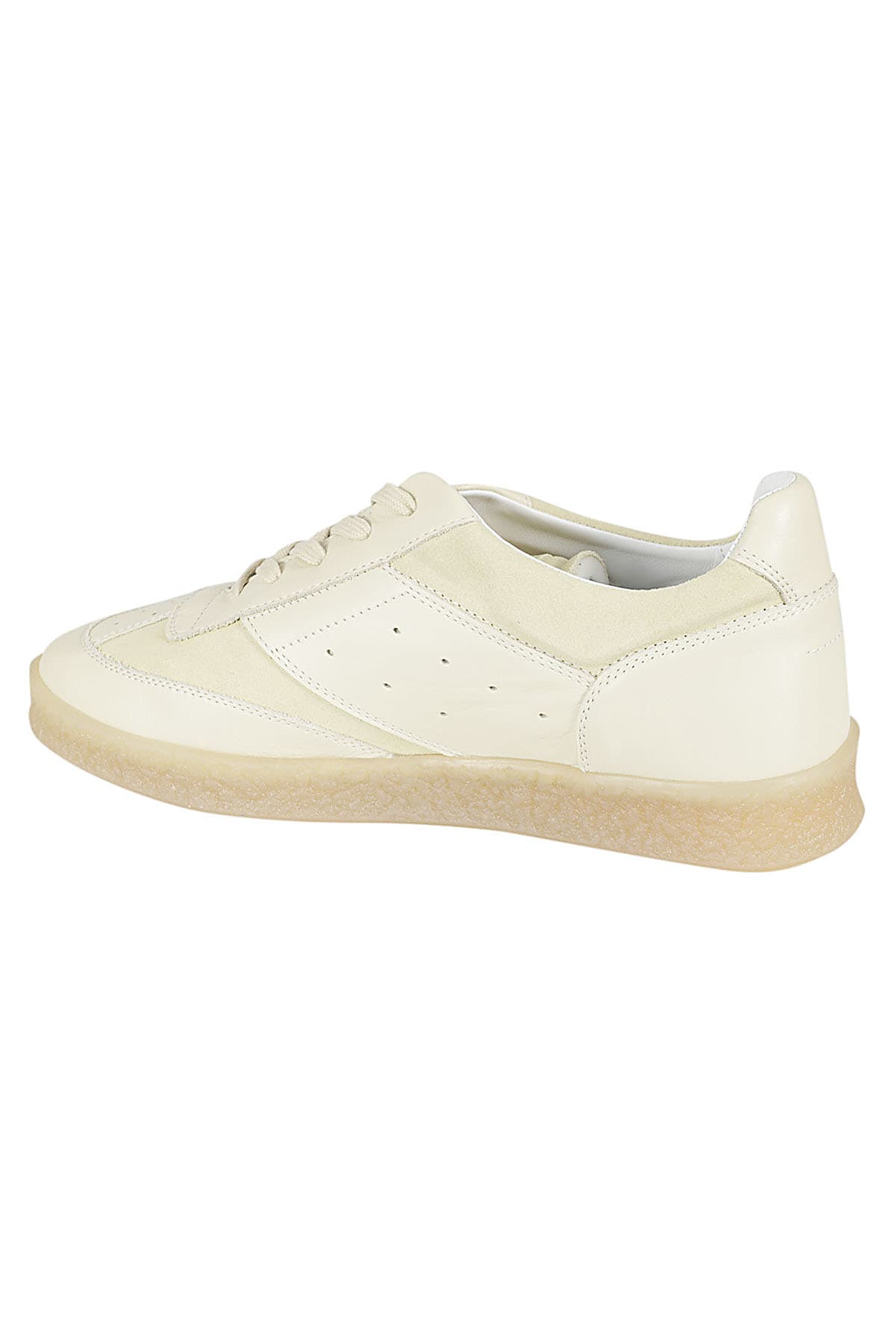 Shop Mm6 Maison Margiela Sneakers In White