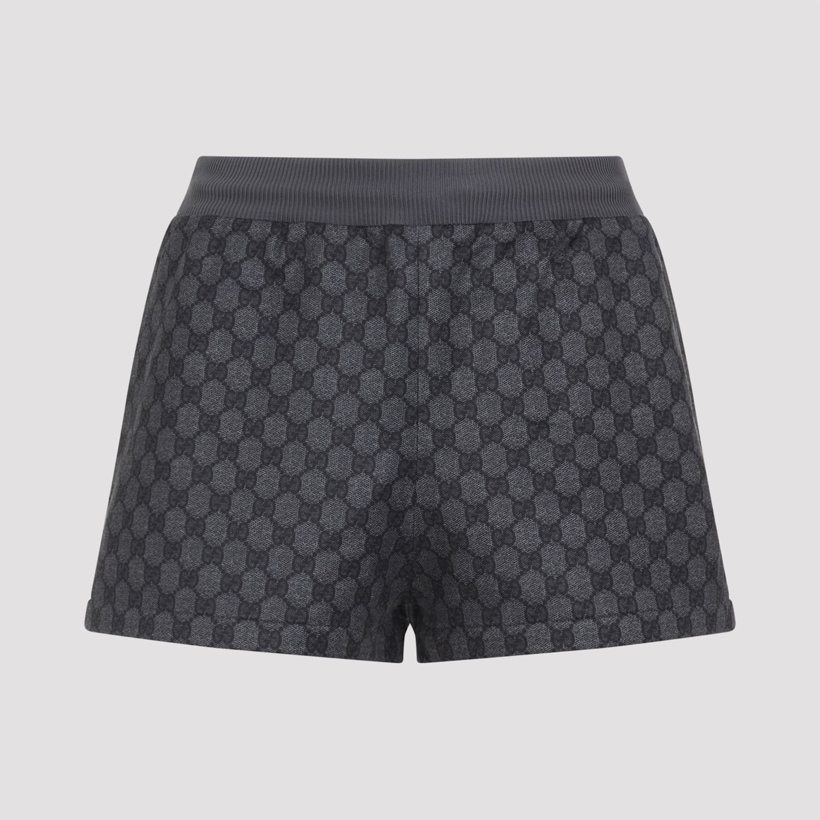 Gucci Comfortable Shorts With Elastic Waistband And Pockets In Black