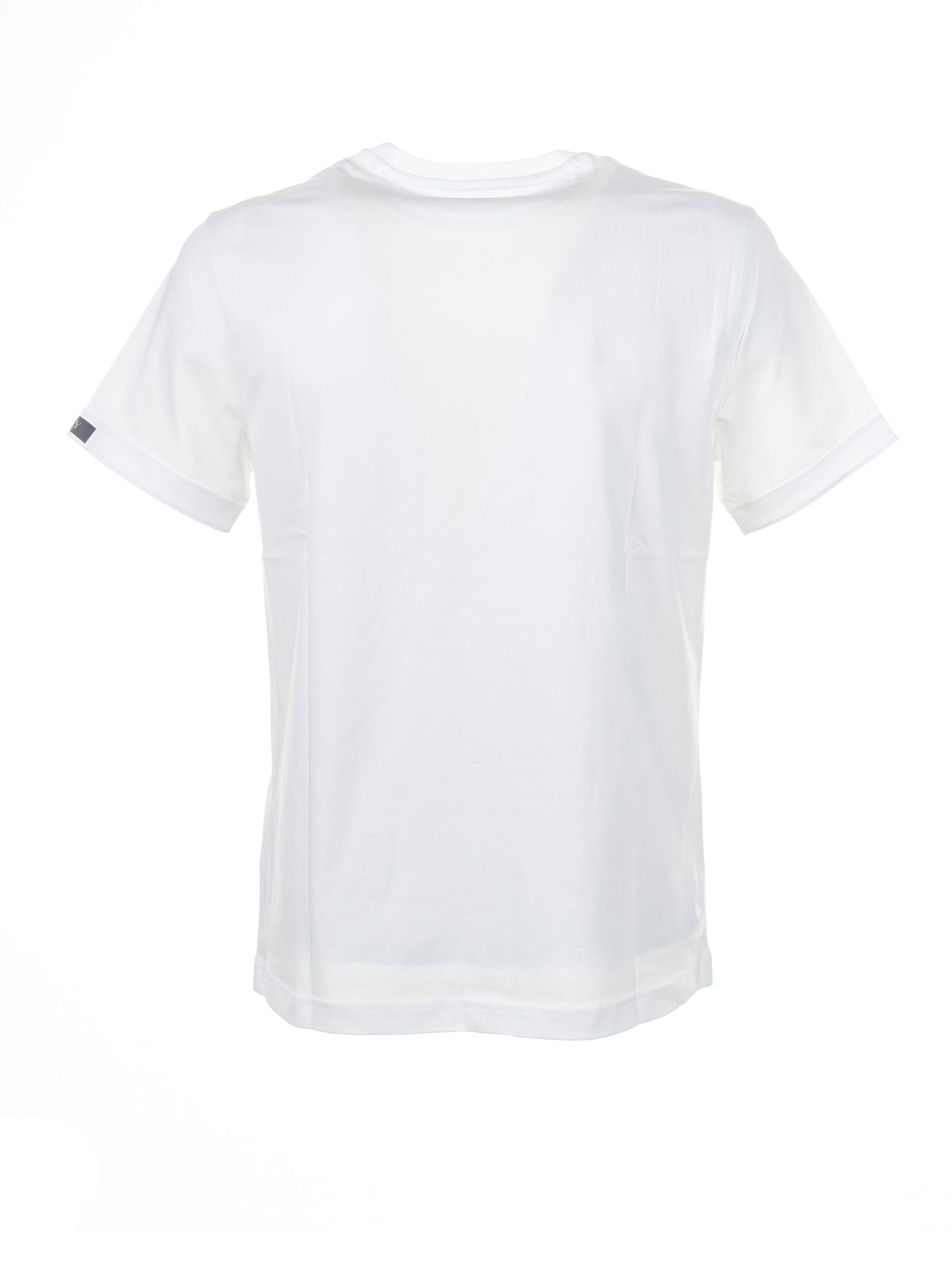 Shop Fay White T-shirt In Bianco
