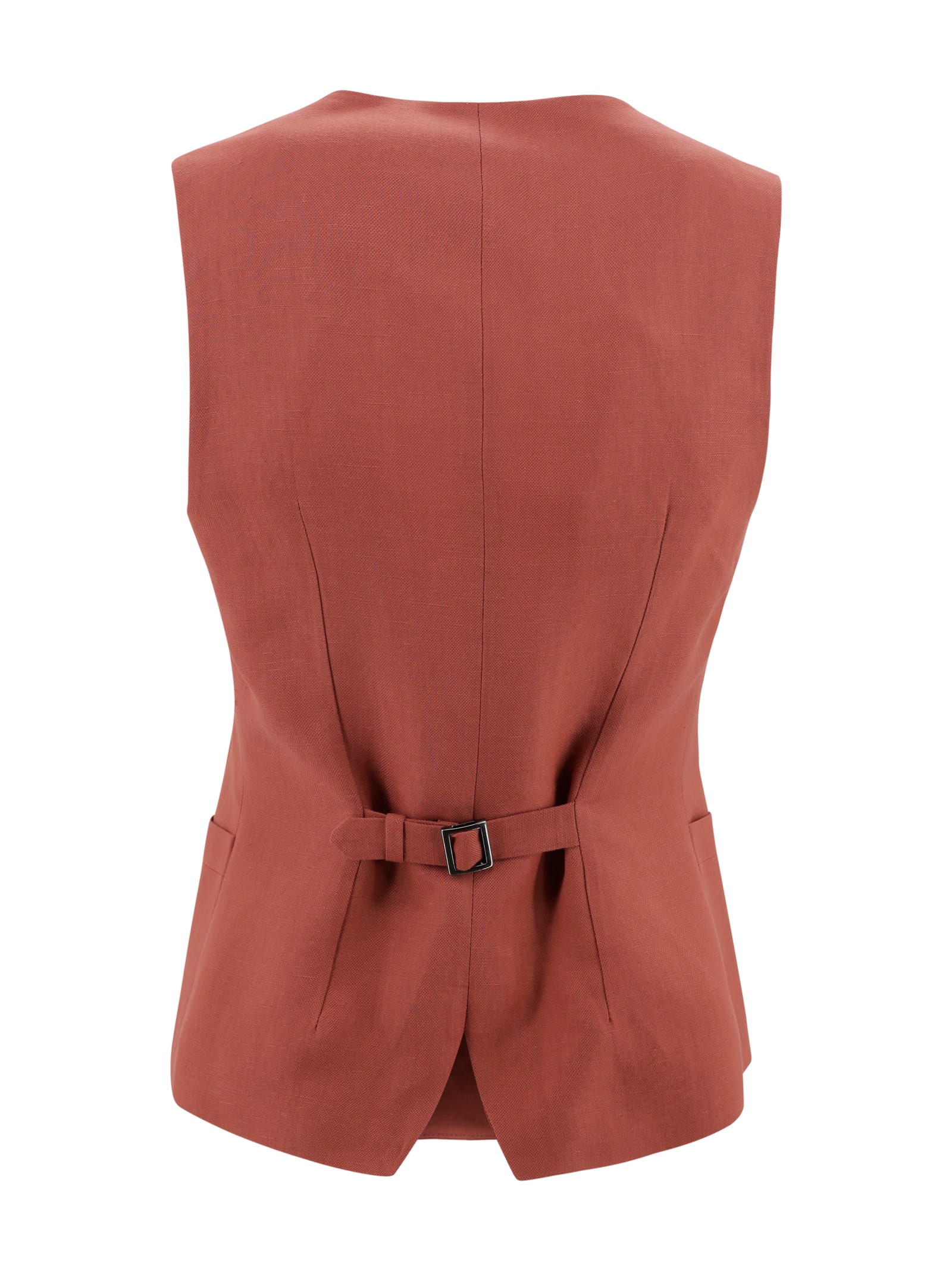Antonelli Linen-blend Waistcoat