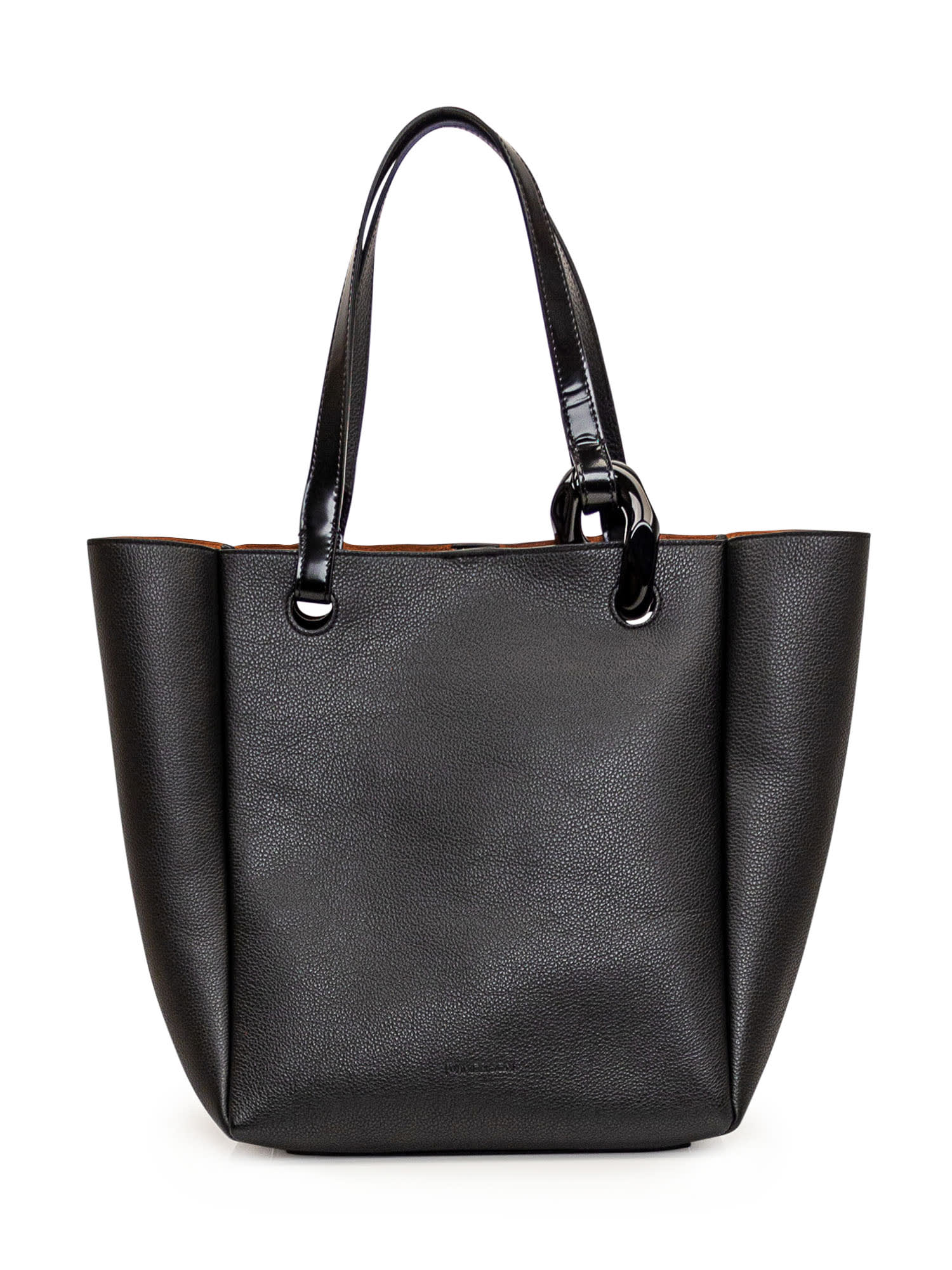 Shop Jw Anderson Corner Tote Bag In Black