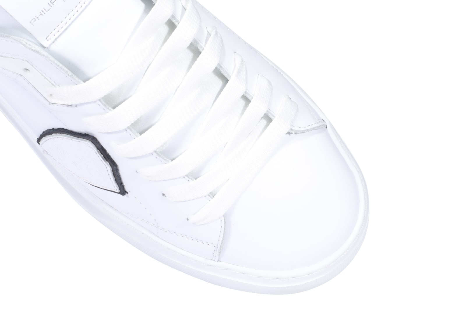 Shop Philippe Model Temple Sneakers  In White