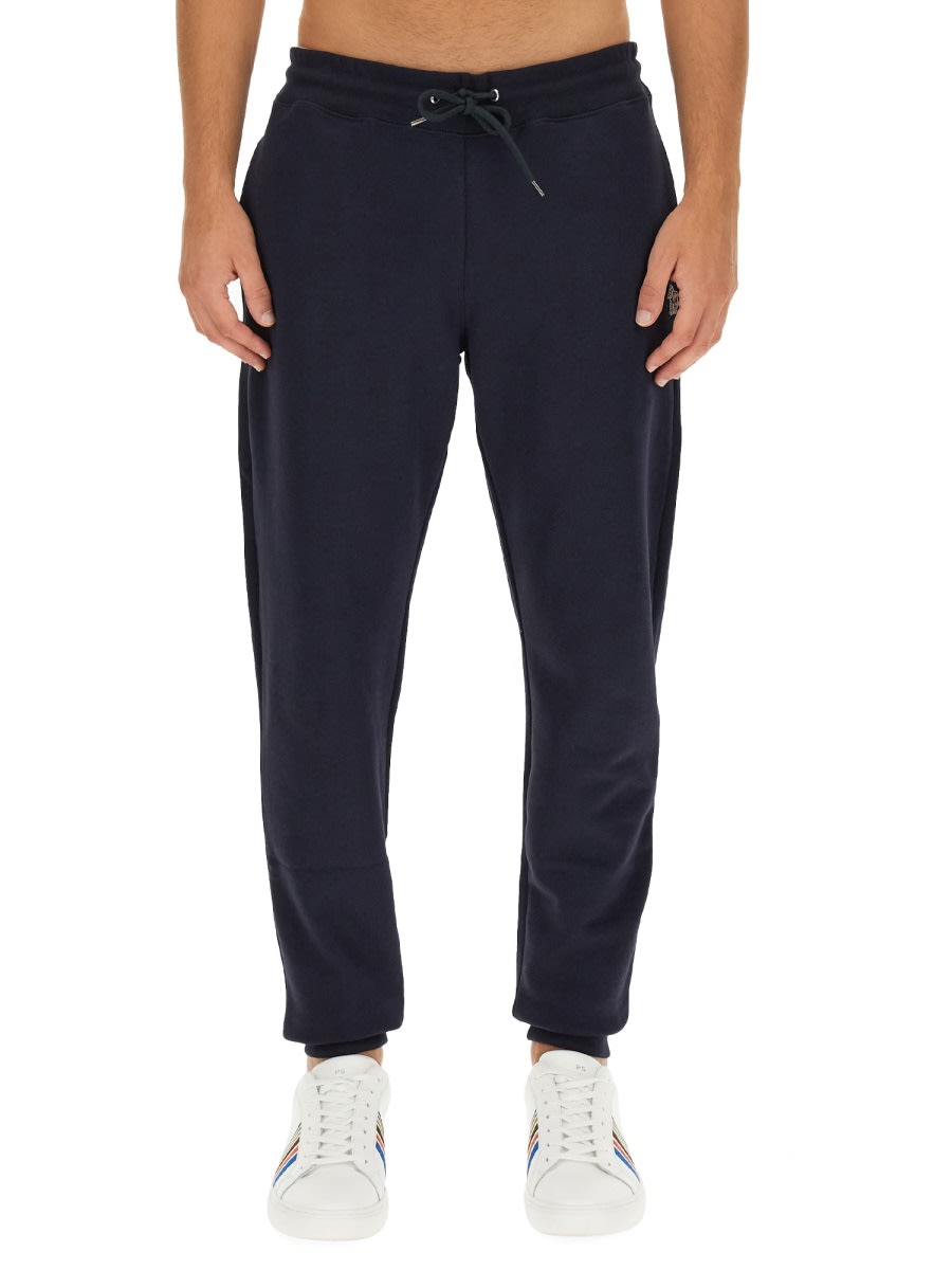 Jogging Pants With Zebra Patch