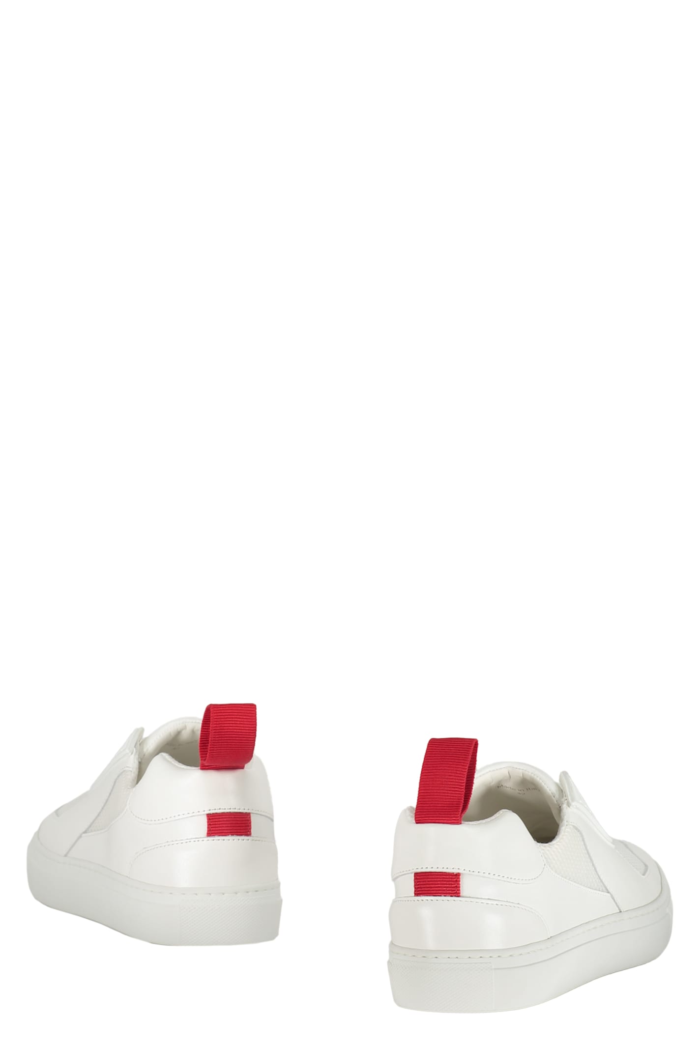 Shop Ferrari Slip-on Sneakers In White