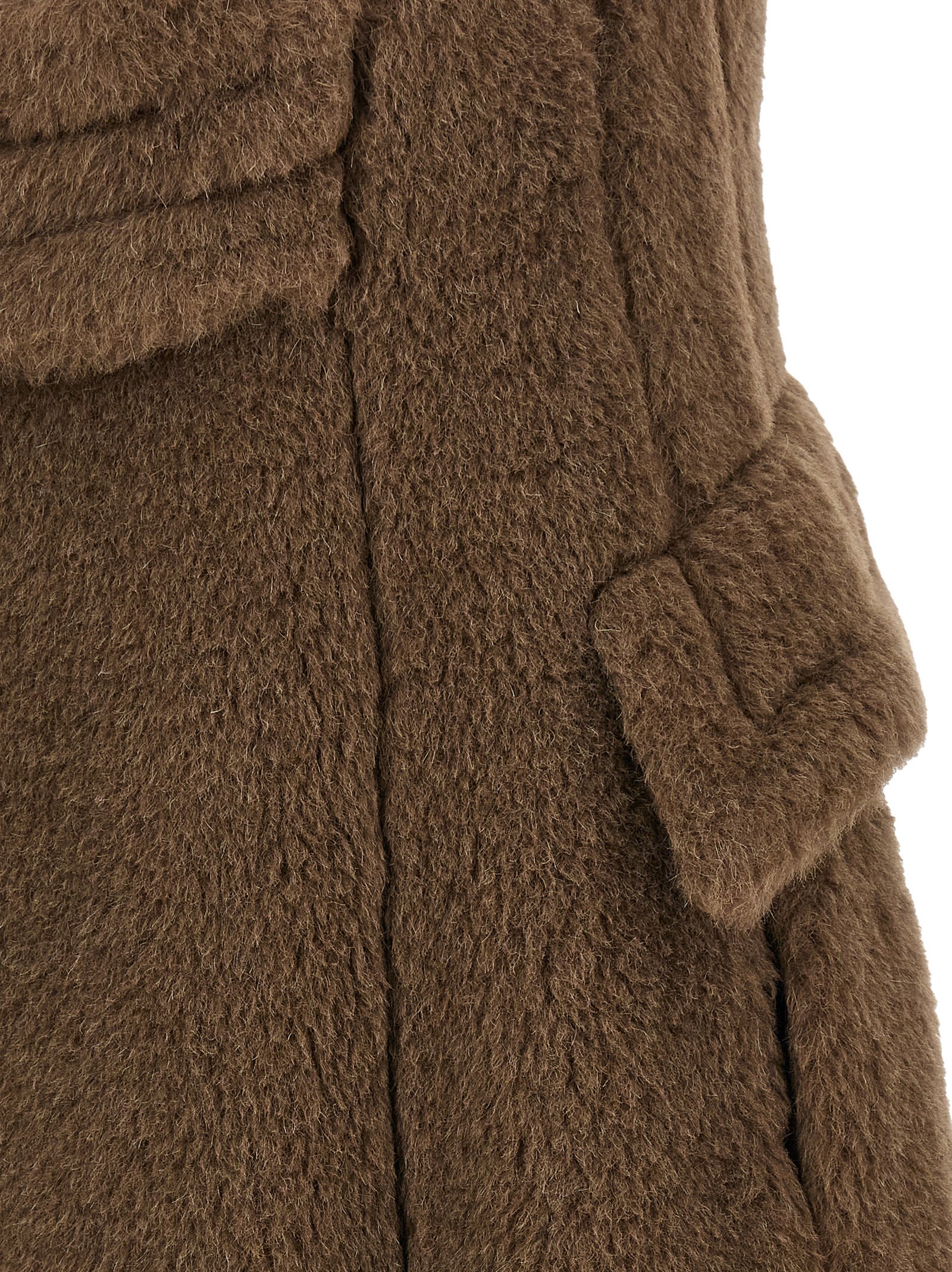 Max Mara Boario1234 Coat In Brown