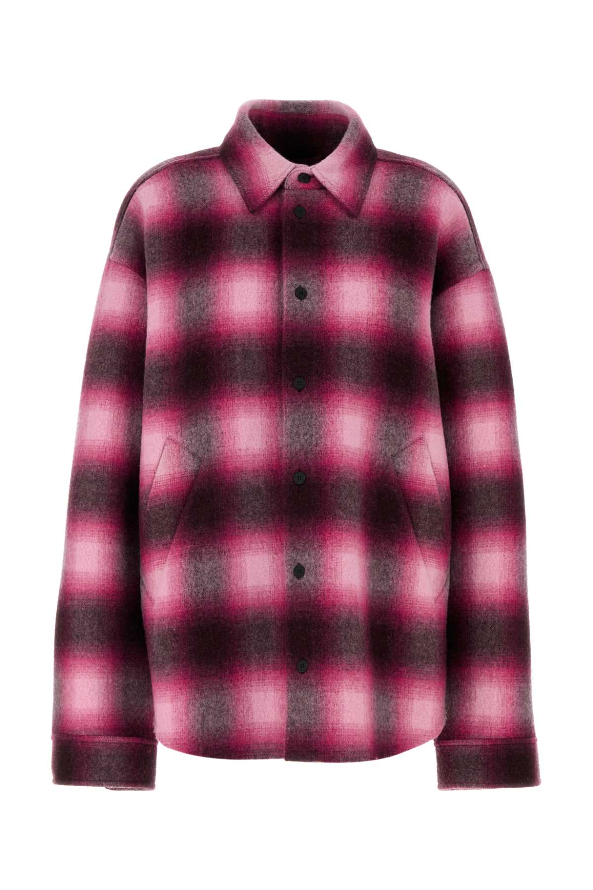 Embroidered Flannel Shirt