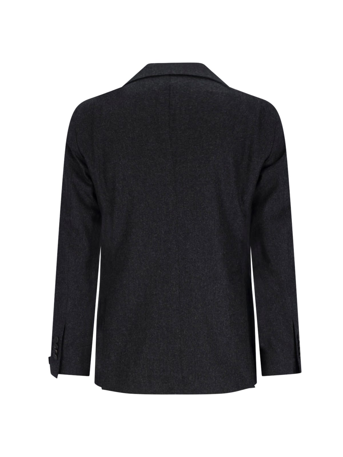 Tagliatore Tailored Double-breasted Jacket Notch Lapel In Gray