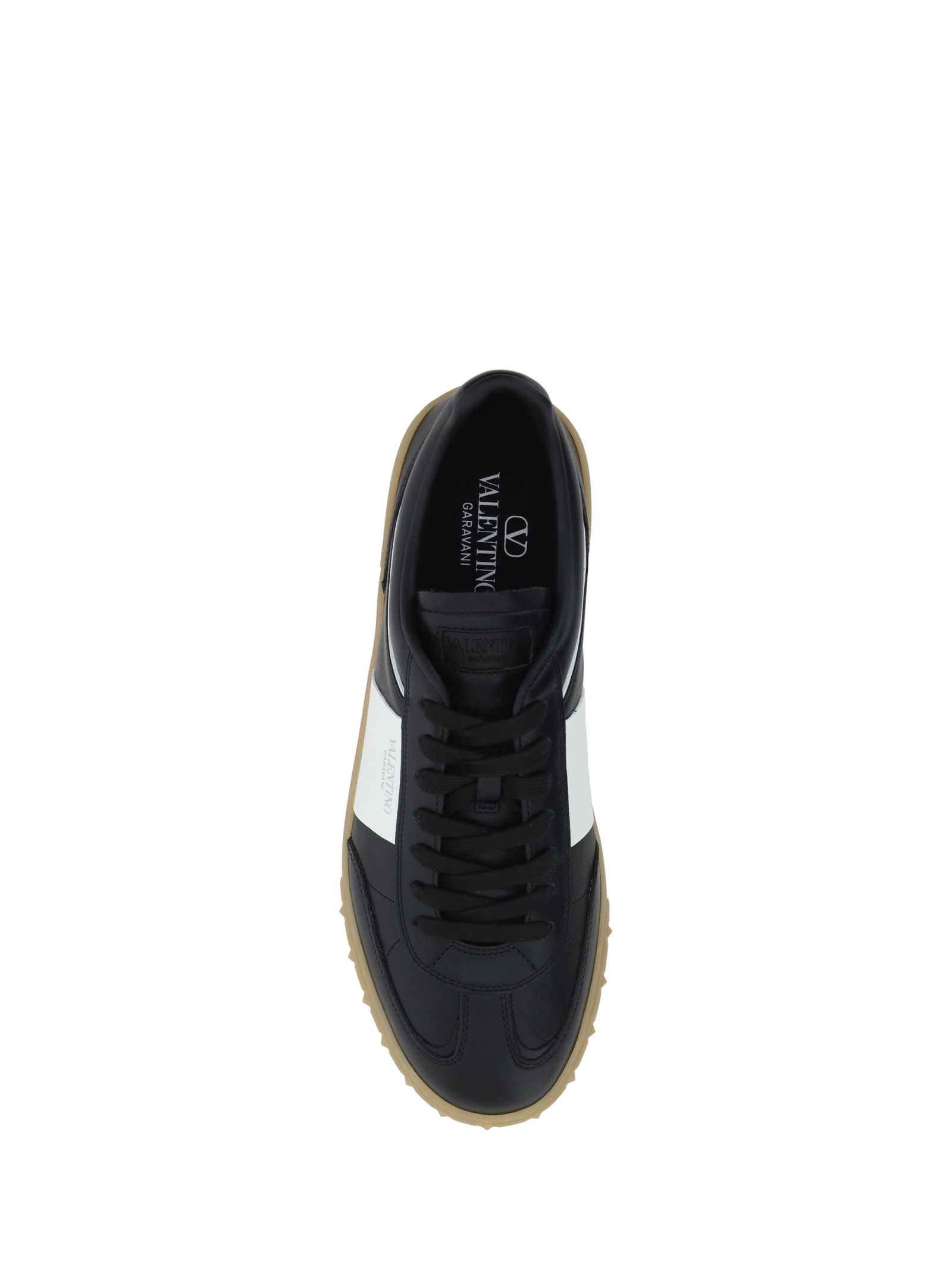 Shop Valentino Garavani Upvillage Sneakers In Nero-bianco