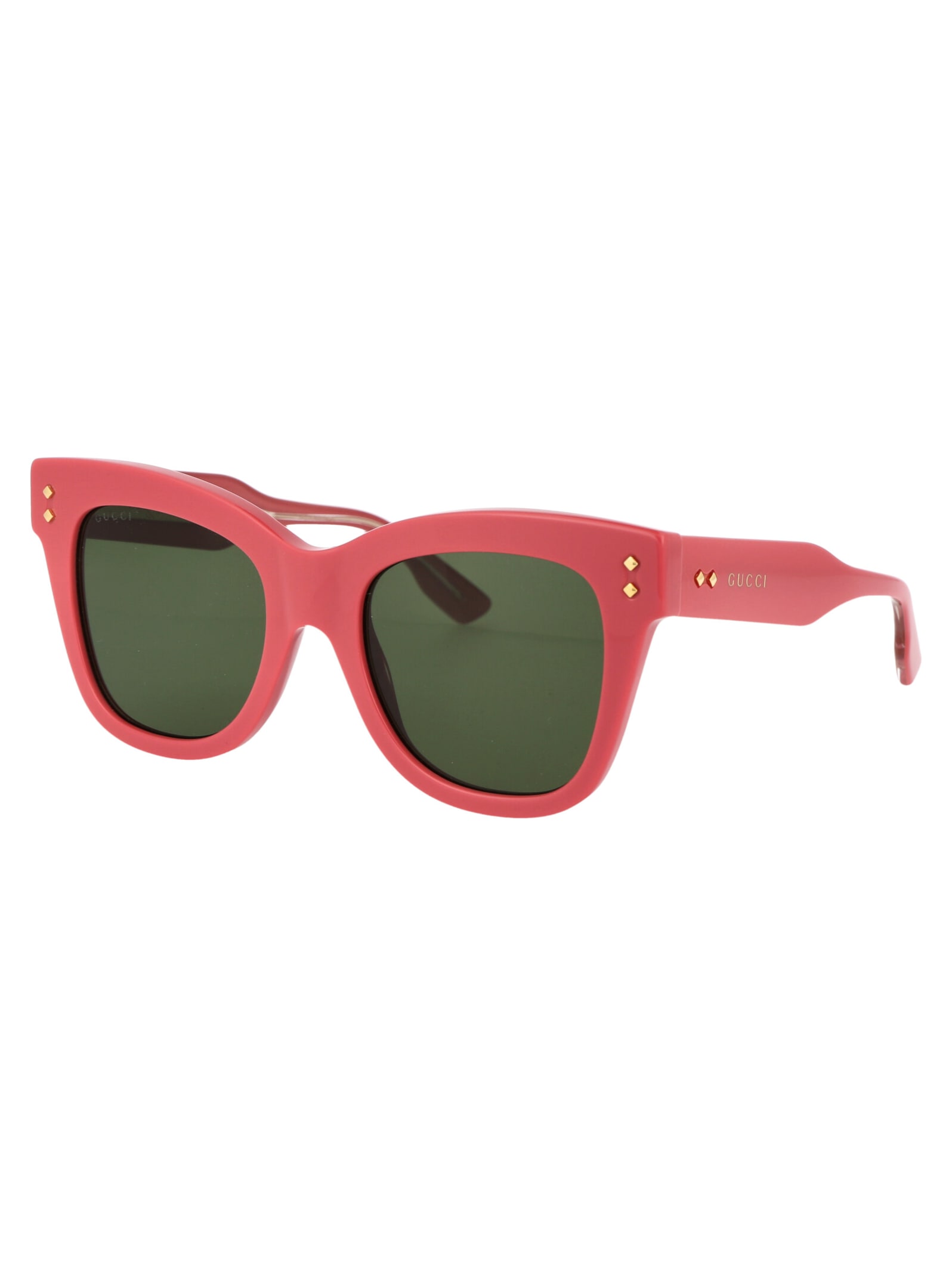 Shop Gucci Gg1082s Sunglasses In 004 Pink Pink Green