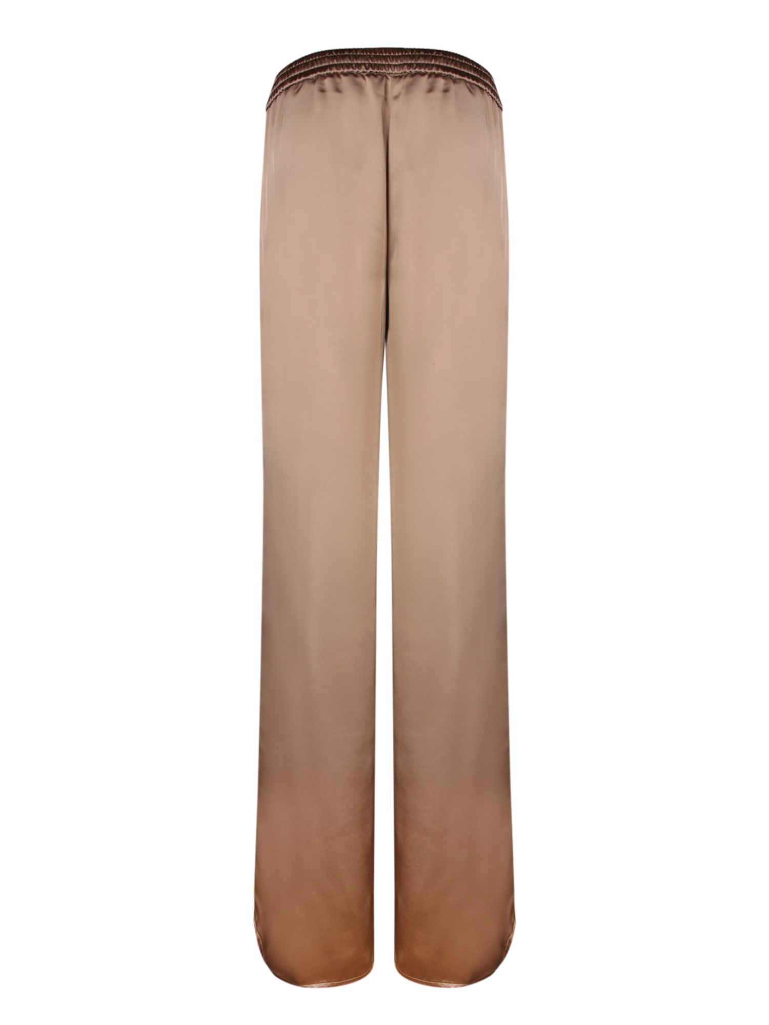 Shop Herno Elastic Sand Trousers In Beige
