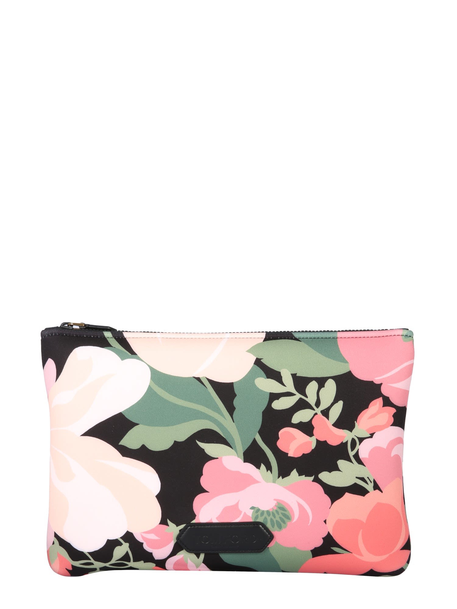 Tom Ford Floral Print Pouch