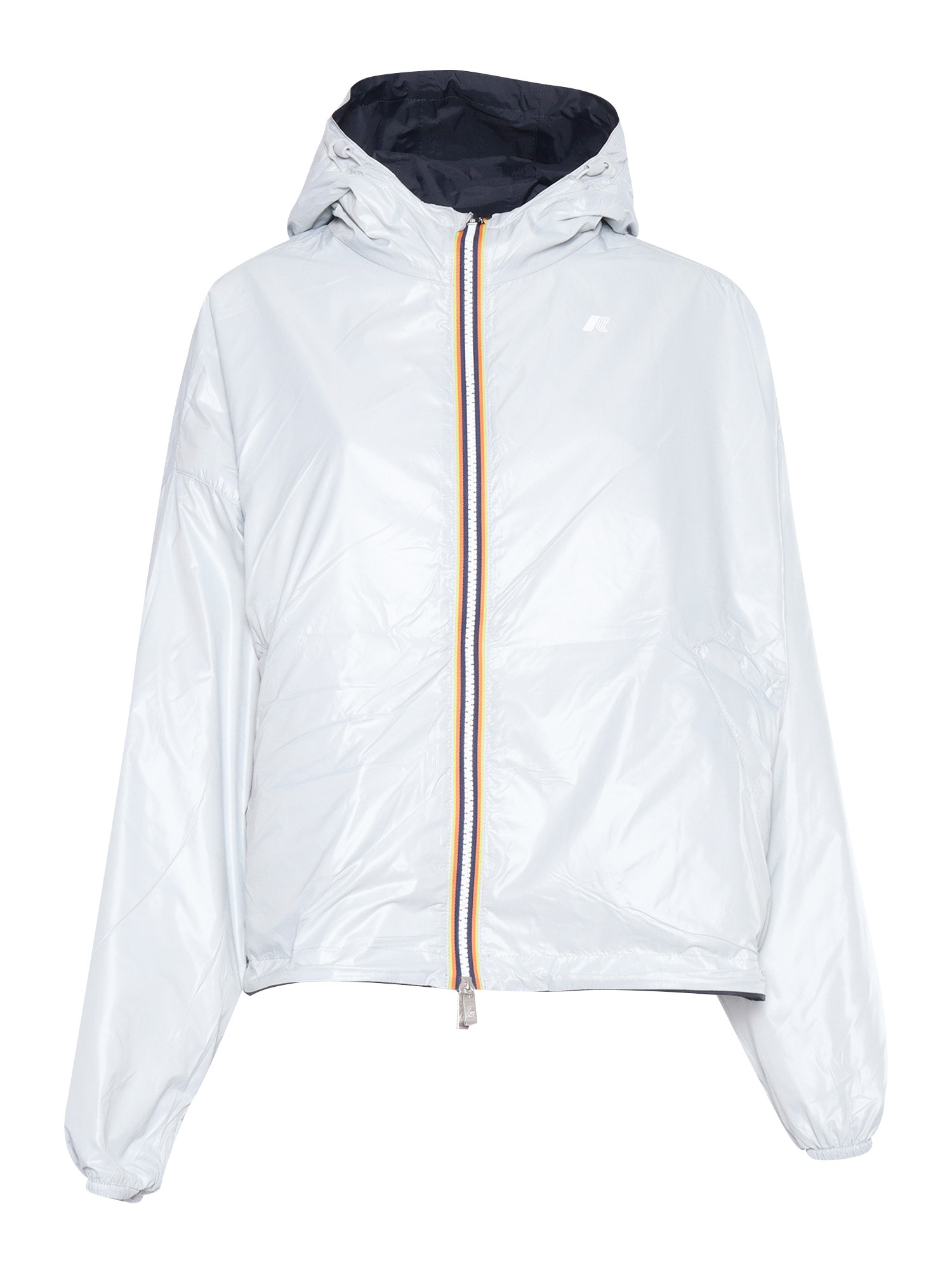 K-way Laurette Plus.2 Double Short Down Jacket In Blue