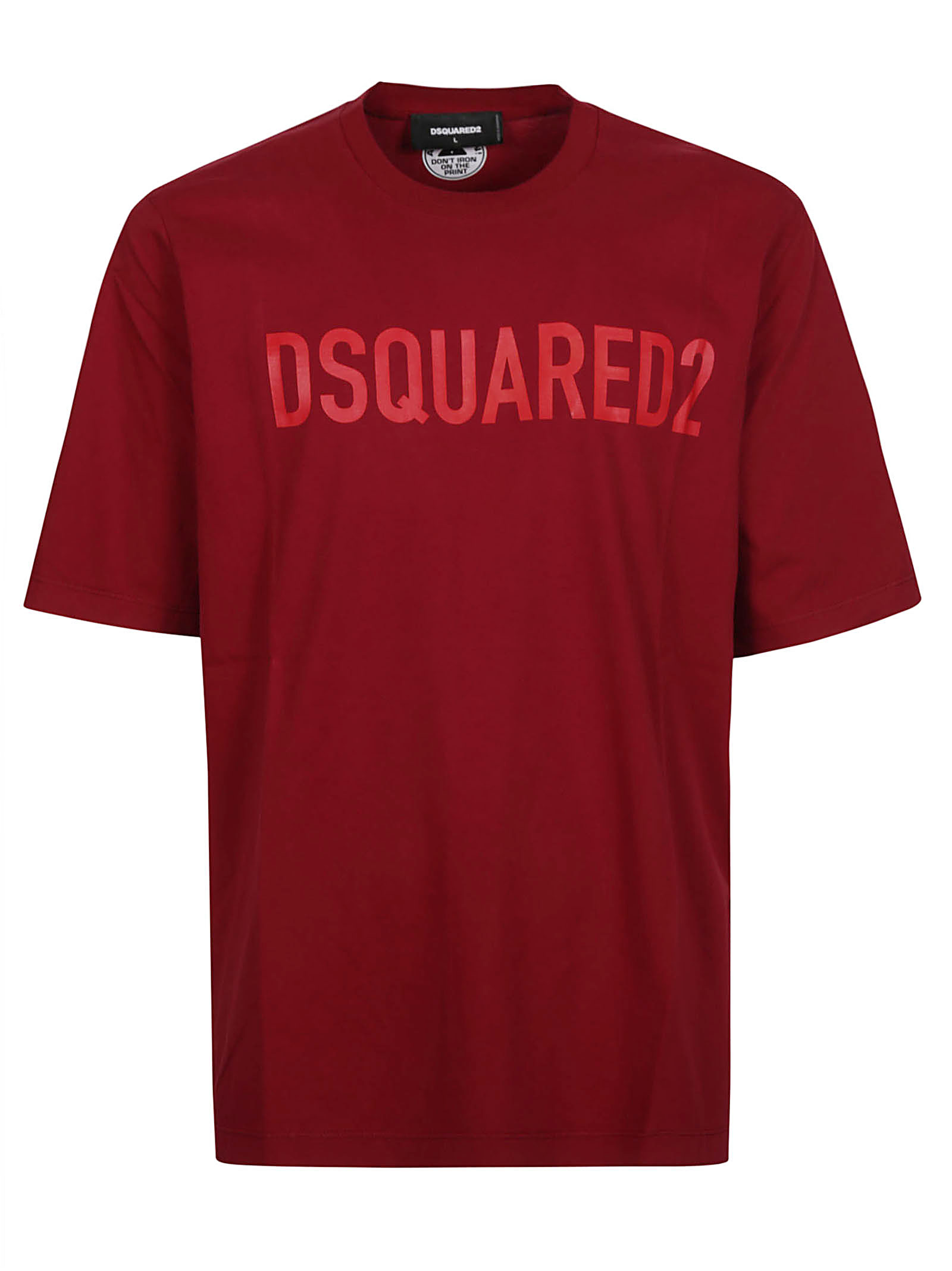 Shop Dsquared2 Loose Fit T-shirt In W Cherry Pop