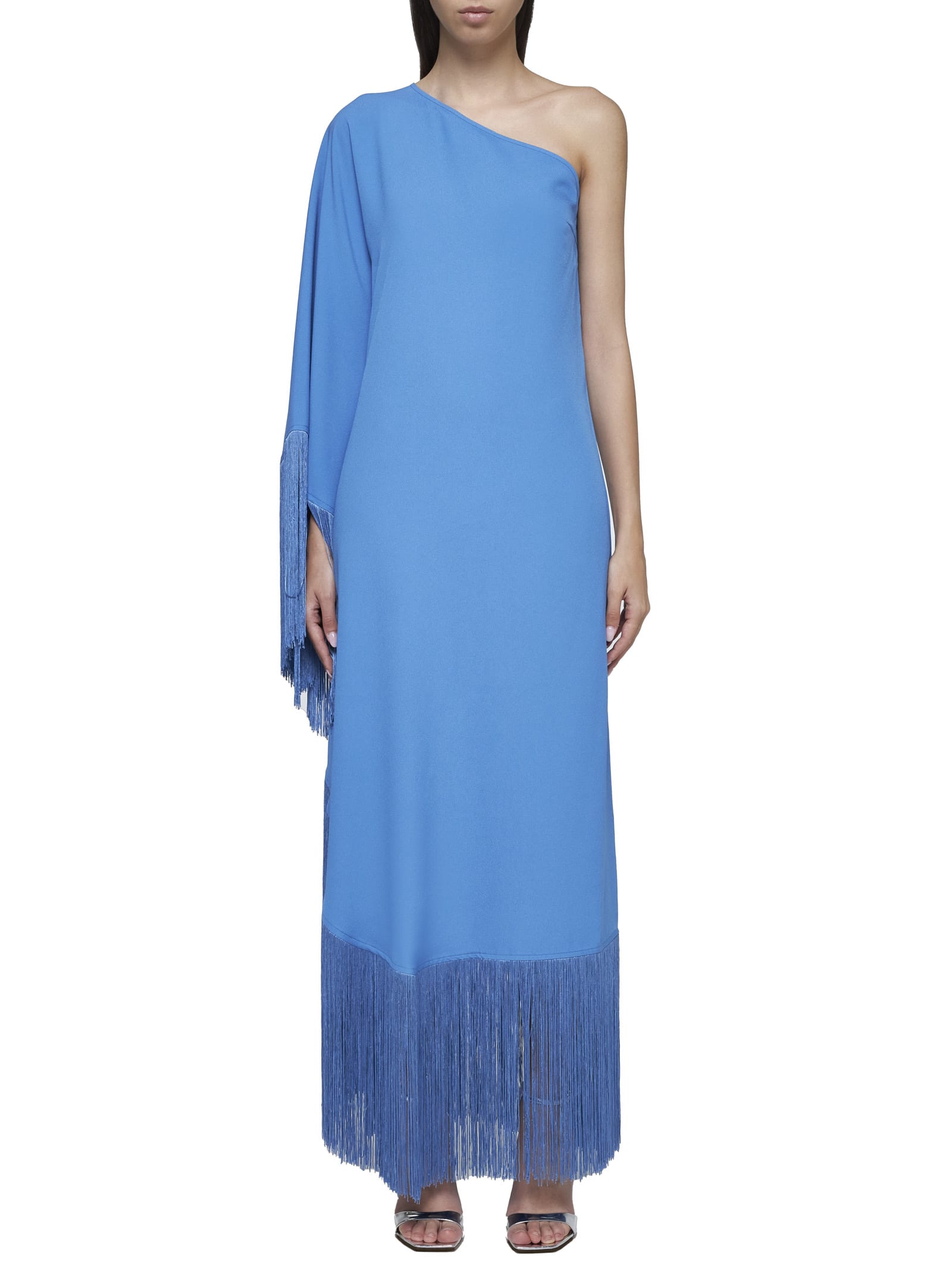 Shop Taller Marmo Dress In Blue